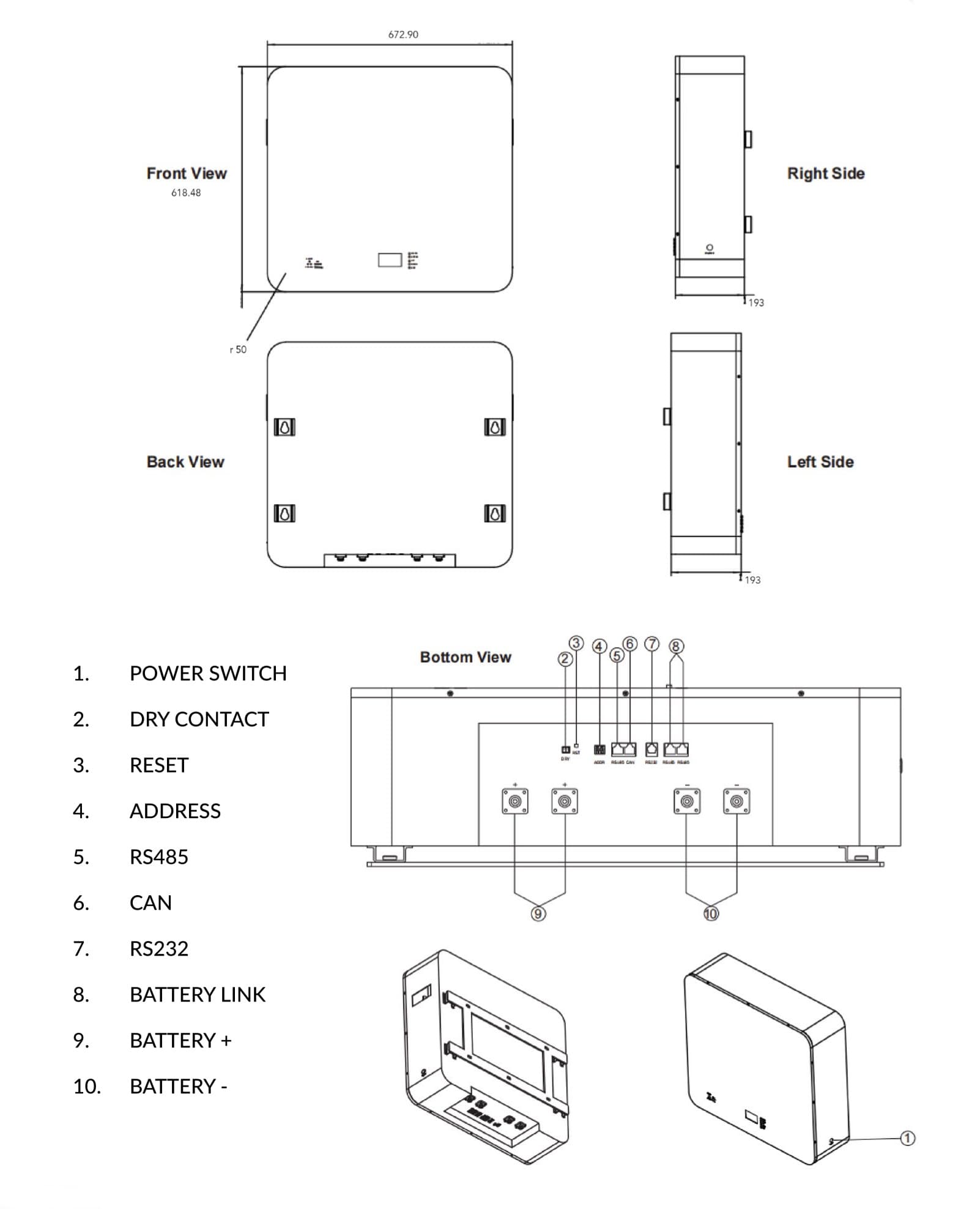 15.0 kW Blue Mountain 3-Phase Hybrid - HUBBLE Combo, c/w 2x 10.0 kWh Lithium Batteries 15.0 kW Blue Mountain 3-Phase Hybrid - HUBBLE Combo, c/w 2x 10.0 kWh Lithium Batteries
