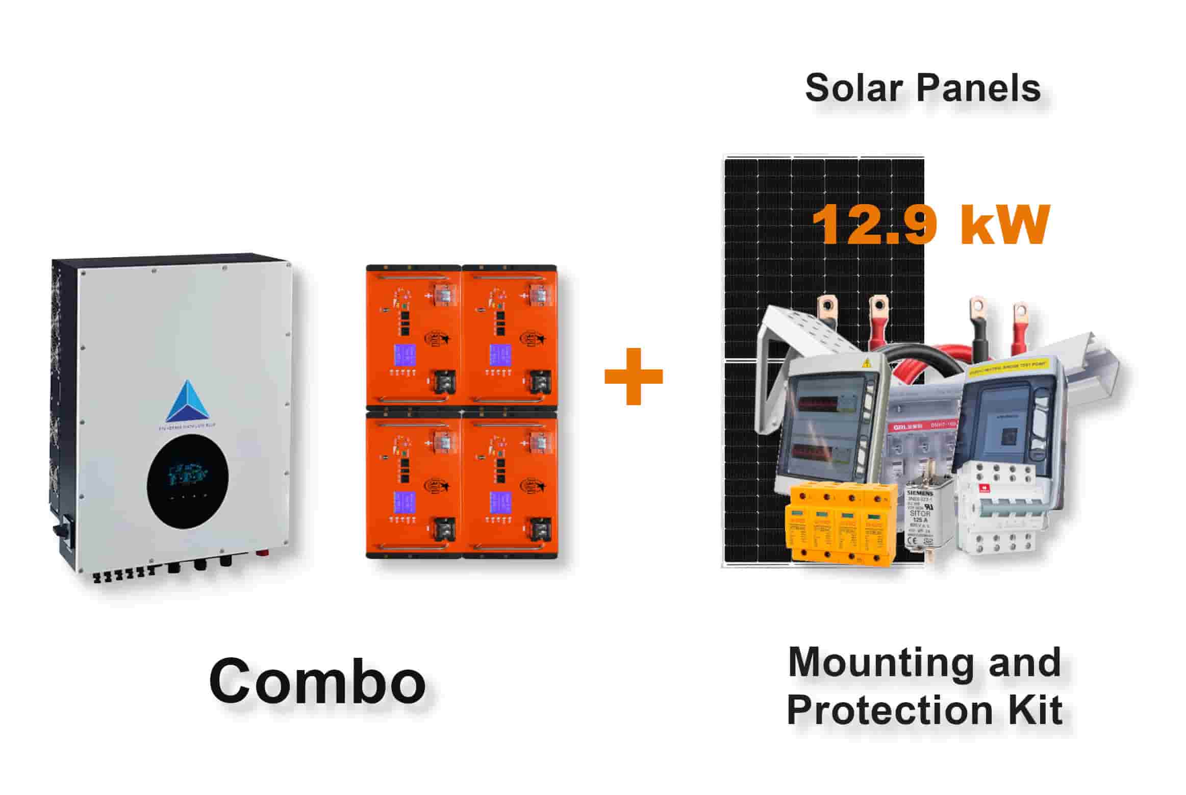 12.0 kW Blue Mountain 3-Phase Hybrid - REVOV Combo, c/w 4x 5.12 kWh Lithium Batteries 12.0 kW Blue Mountain 3-Phase Hybrid - REVOV Combo, c/w 4x 5.12 kWh Lithium Batteries