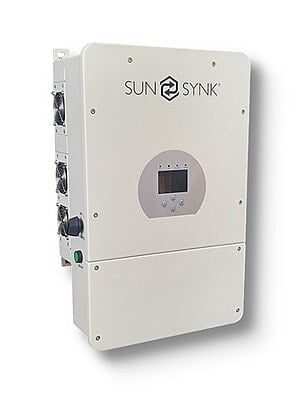 12.0 kW SUNSYNK 3-Phase Hybrid Combo, c/w 4 x 5.12 kWh HUBBLE LITHIUM, Rack/Wall Mount Lithium Batteries 12.0 kW SUNSYNK 3-Phase Hybrid Combo, c/w 4 x 5.12 kWh HUBBLE LITHIUM, Rack/Wall Mount Lithium Batteries
