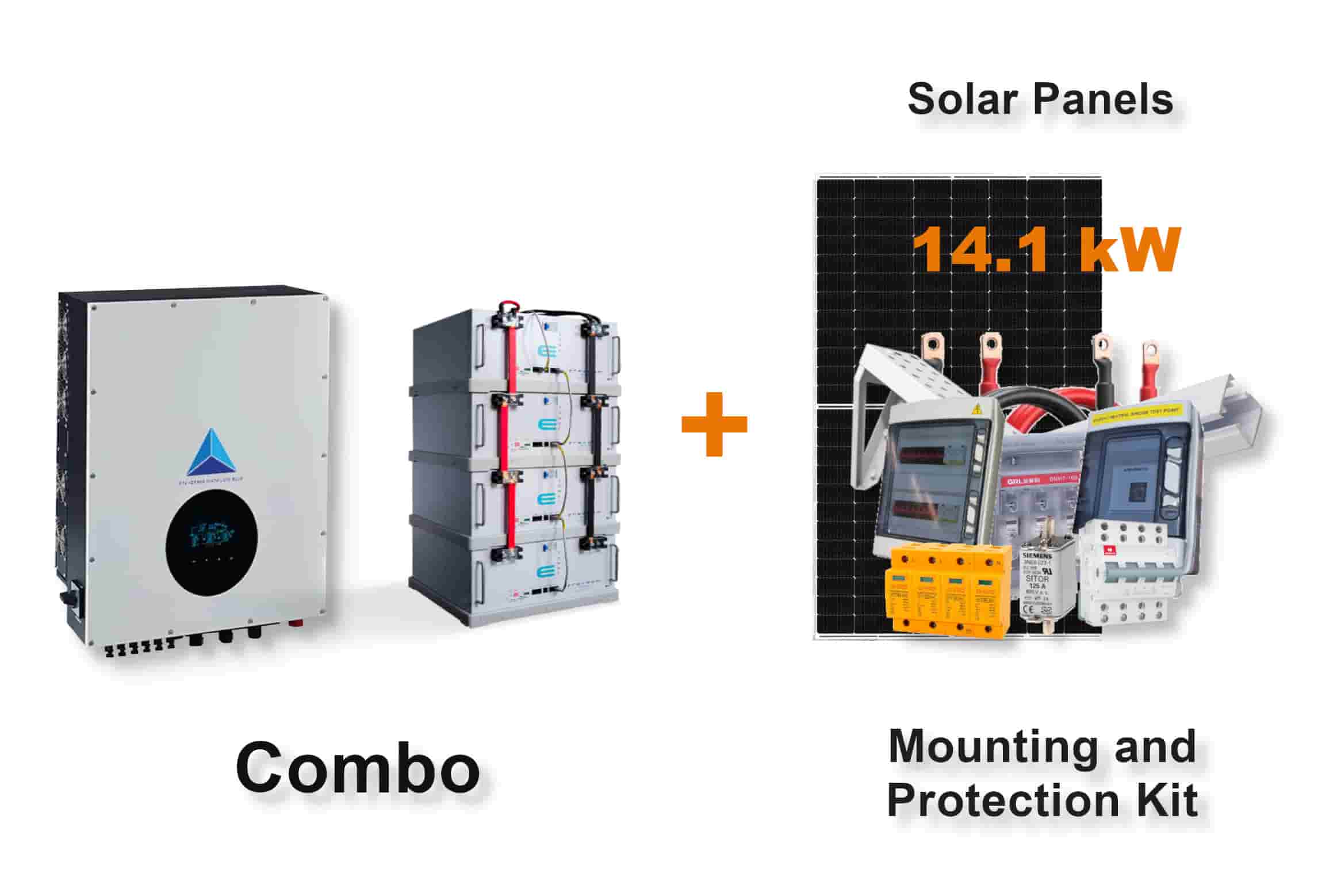 12.0 kW Blue Mountain 3-Phase Hybrid - FREEDOM WON Combo, c/w 4 x 5.0 kWh Lithium Batteries 12.0 kW Blue Mountain 3-Phase Hybrid - FREEDOM WON Combo, c/w 4 x 5.0 kWh Lithium Batteries