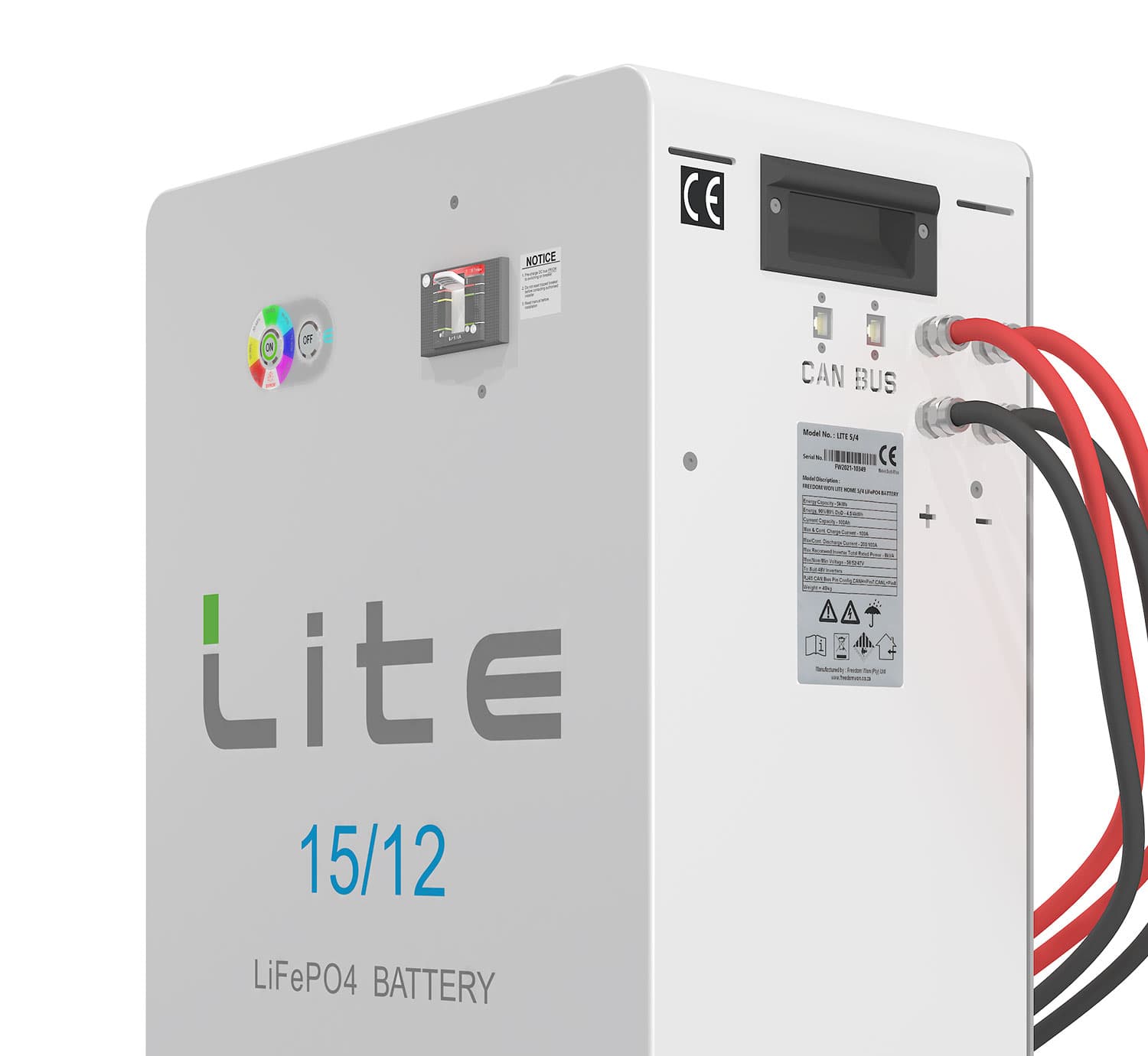 6.0 kW SOLIS S6 Hybrid - FREEDOM WON Combo, c/w 15.0 kWh Lithium Battery 6.0 kW SOLIS S6 Hybrid - FREEDOM WON Combo, c/w 15.0 kWh Lithium Battery