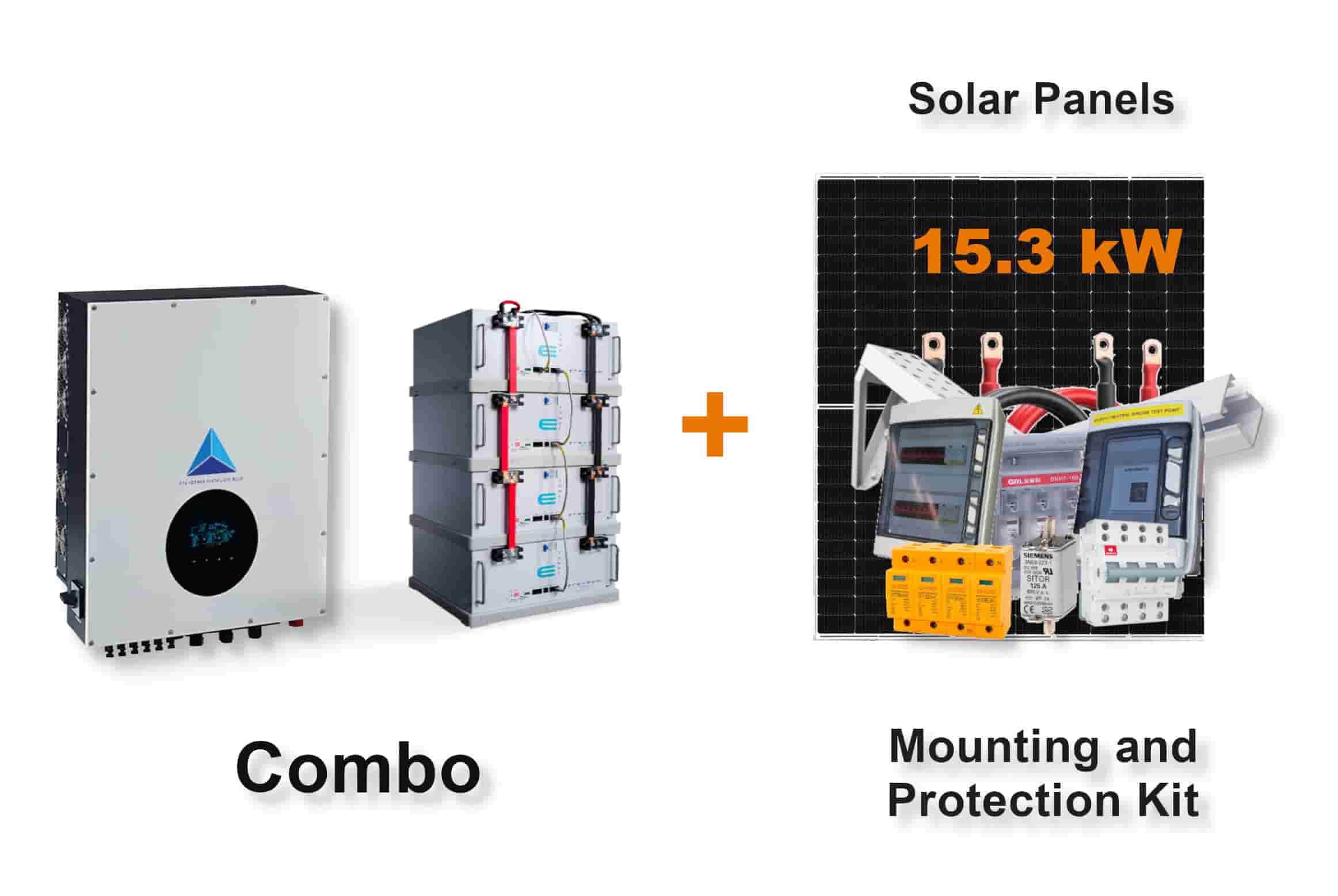 12.0 kW Blue Mountain 3-Phase Hybrid - FREEDOM WON Combo, c/w 4 x 5.0 kWh Lithium Batteries 12.0 kW Blue Mountain 3-Phase Hybrid - FREEDOM WON Combo, c/w 4 x 5.0 kWh Lithium Batteries