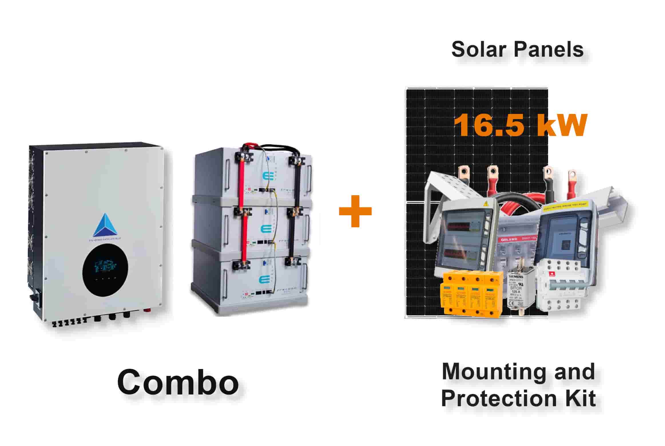 15.0 kW Blue Mountain 3-Phase Hybrid - FREEDOM WON Combo, c/w 3x 5.0 kWh Lithium Batteries 15.0 kW Blue Mountain 3-Phase Hybrid - FREEDOM WON Combo, c/w 3x 5.0 kWh Lithium Batteries
