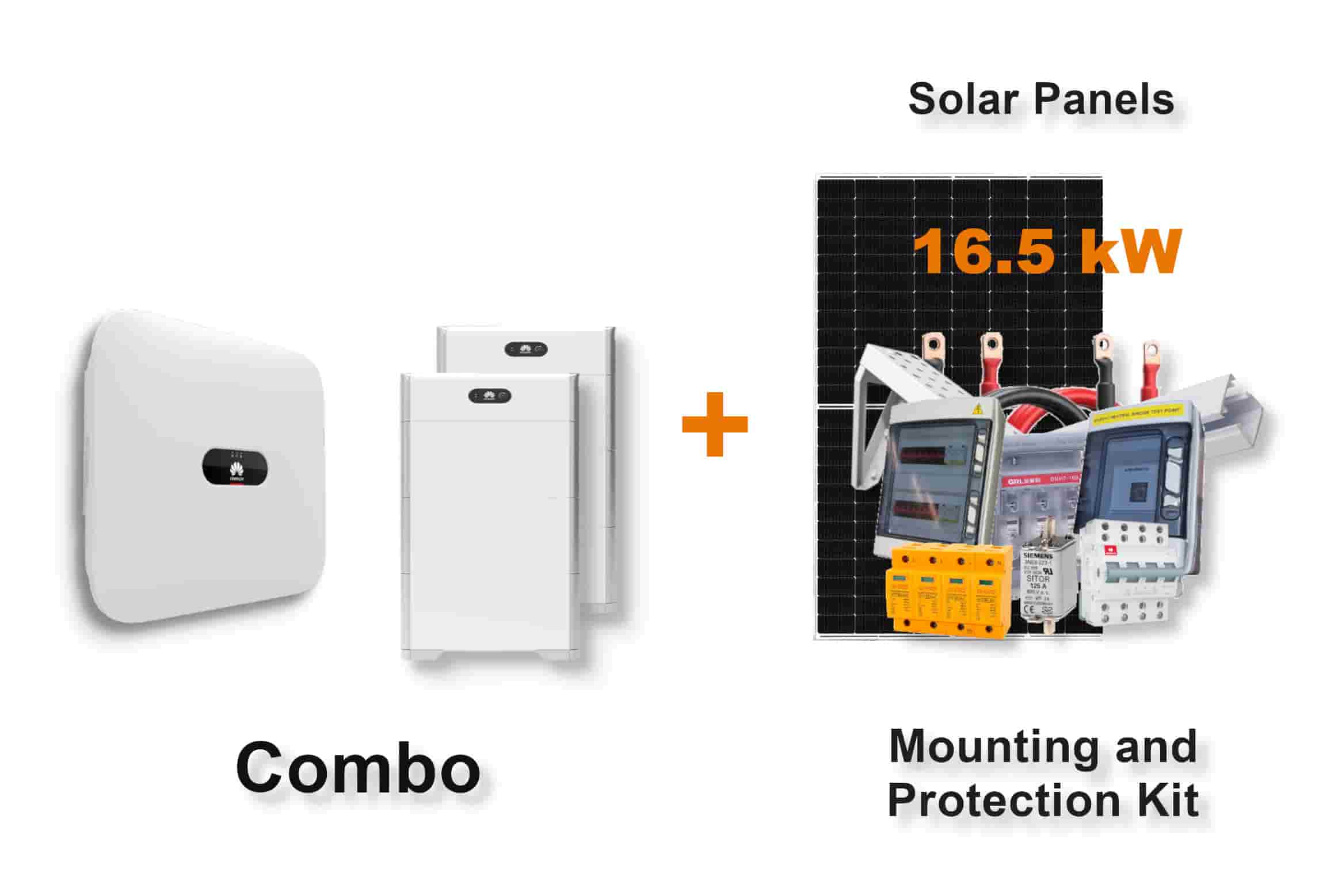 15.0 kW HUAWEI Fusion Solar 3-Phase Combo, c/w 30 kWh Floor Standing Lithium Battery 15.0 kW HUAWEI Fusion Solar 3-Phase Combo, c/w 30 kWh Floor Standing Lithium Battery