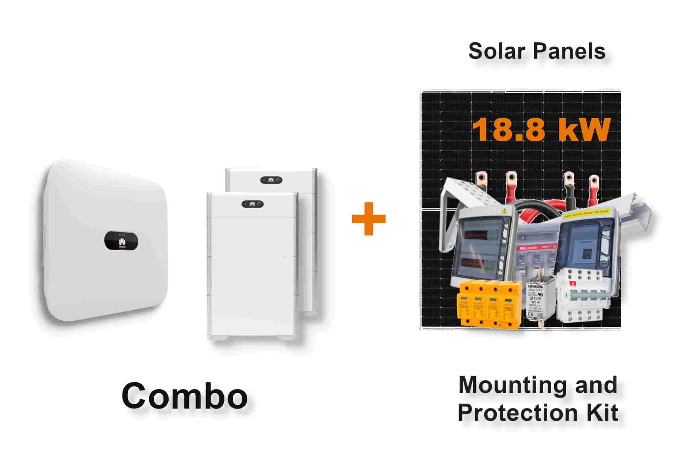 15.0 kW HUAWEI Fusion Solar 3-Phase Combo, c/w 30 kWh Floor Standing Lithium Battery 15.0 kW HUAWEI Fusion Solar 3-Phase Combo, c/w 30 kWh Floor Standing Lithium Battery
