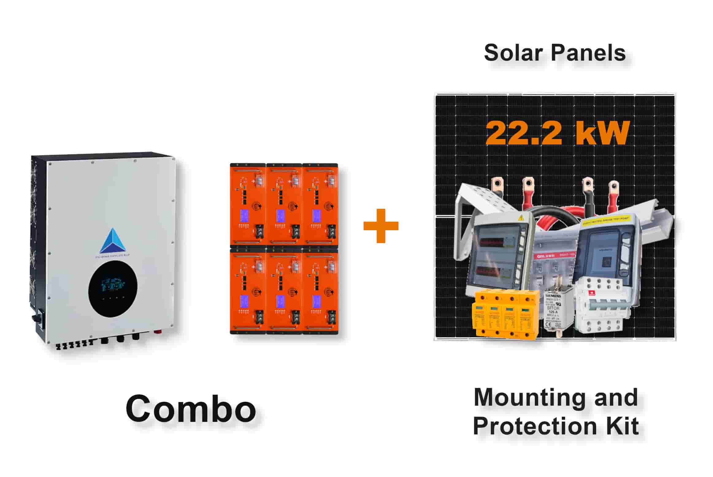 15.0 kW Blue Mountain 3-Phase Hybrid - REVOV Combo, c/w 6x 5.12 kWh Lithium Batteries 15.0 kW Blue Mountain 3-Phase Hybrid - REVOV Combo, c/w 6x 5.12 kWh Lithium Batteries
