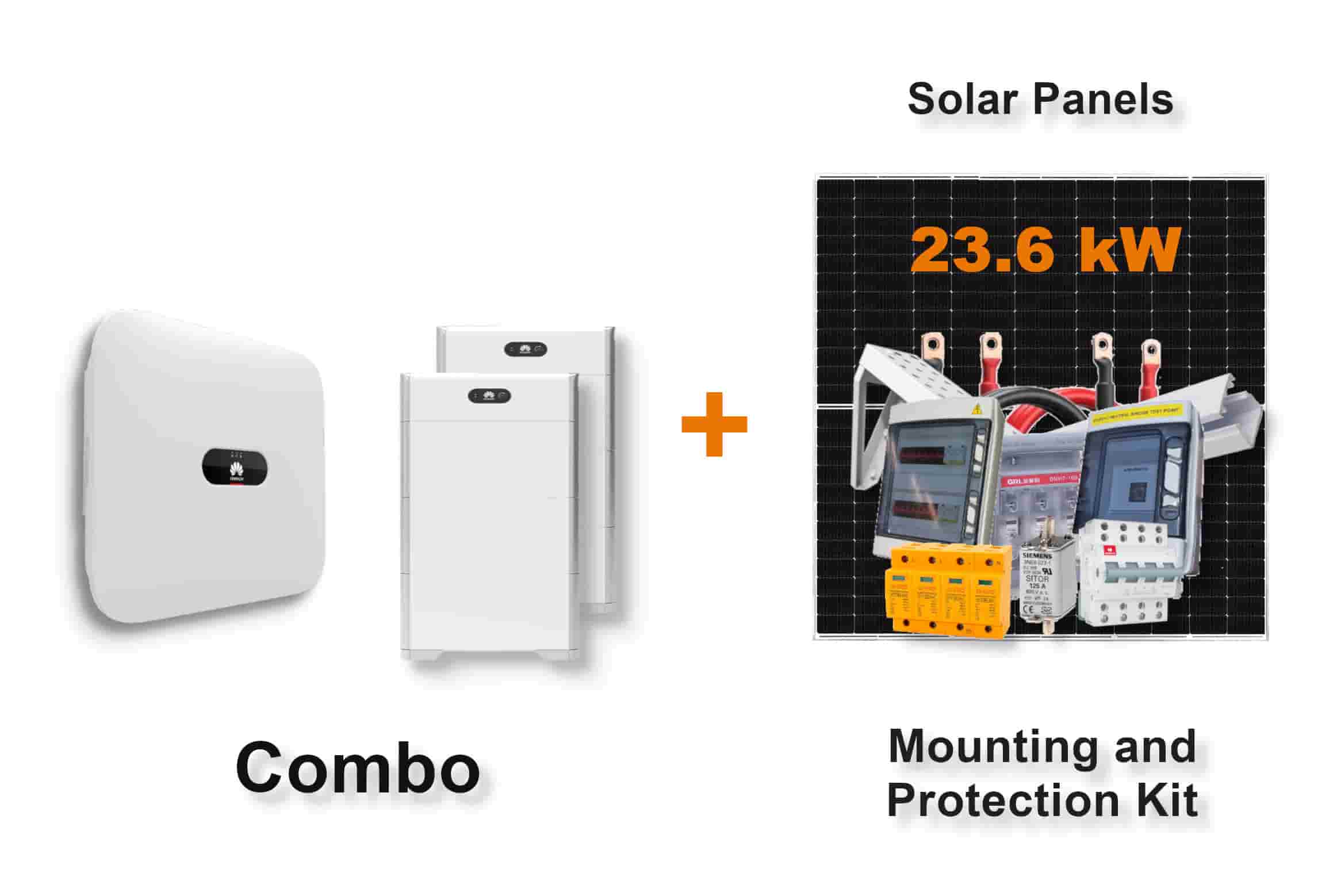 15.0 kW HUAWEI Fusion Solar 3-Phase Combo, c/w 30 kWh Floor Standing Lithium Battery 15.0 kW HUAWEI Fusion Solar 3-Phase Combo, c/w 30 kWh Floor Standing Lithium Battery