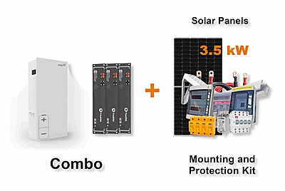 6.0 kW FOX AIO All-in-One Combo, c/w 3 x 2.6 kWh Lithium Batteries 6.0 kW FOX AIO All-in-One Combo, c/w 3 x 2.6 kWh Lithium Batteries