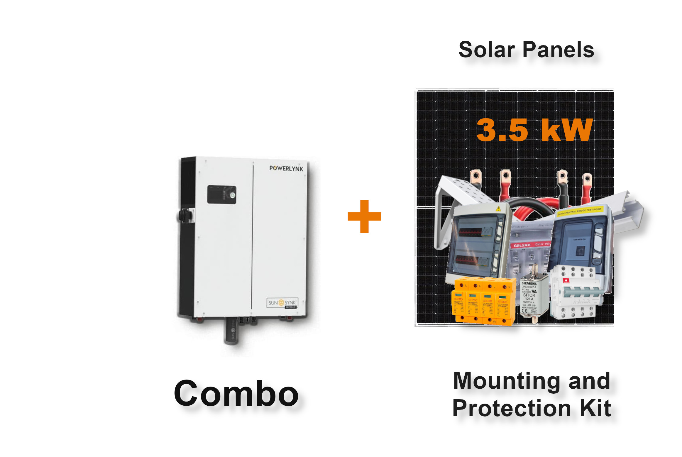 3.6 kW Sunsynk Powerlynk X, Hybrid Inverter, c/w 3.84 kWh LiFePO4 battery, SUN-POWERLYNK-X 3.6 kW Sunsynk Powerlynk X, Hybrid Inverter, c/w 3.84 kWh LiFePO4 battery, SUN-POWERLYNK-X
