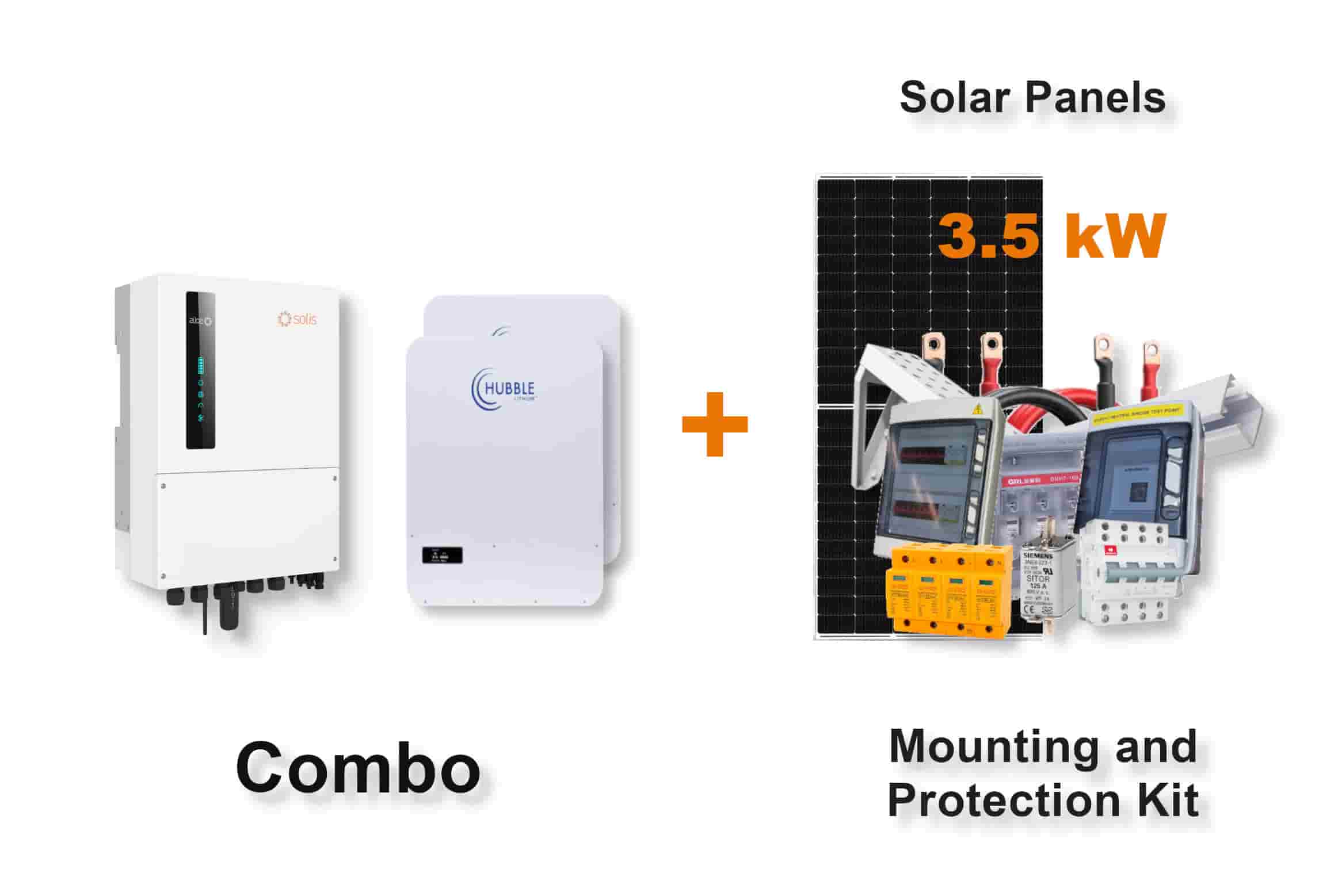 6.0 kW SOLIS S6 Hybrid - HUBBLE Combo, c/w 2x 5.12 kWh Lithium Batteries 6.0 kW SOLIS S6 Hybrid - HUBBLE Combo, c/w 2x 5.12 kWh Lithium Batteries