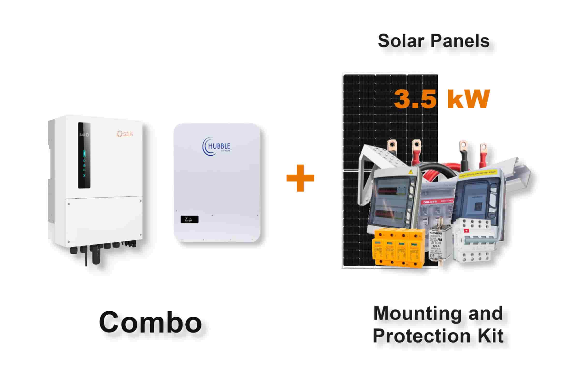 6.0 kW SOLIS S6 Hybrid - HUBBLE Combo, c/w 5.12 kWh Lithium Battery 6.0 kW SOLIS S6 Hybrid - HUBBLE Combo, c/w 5.12 kWh Lithium Battery