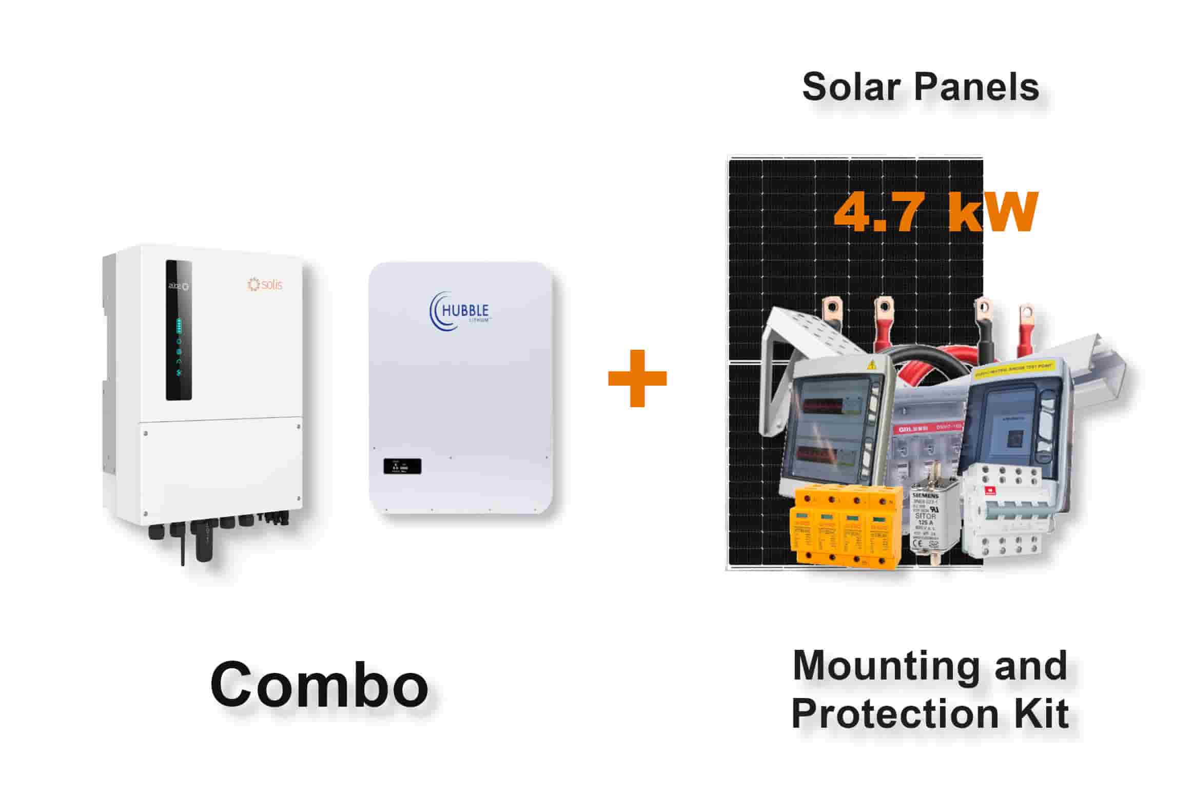 6.0 kW SOLIS S6 Hybrid - HUBBLE Combo, c/w 5.12 kWh Lithium Battery 6.0 kW SOLIS S6 Hybrid - HUBBLE Combo, c/w 5.12 kWh Lithium Battery