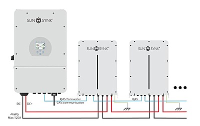 3.6 kW Sunsynk Powerlynk X, Hybrid Inverter, c/w 3.84 kWh LiFePO4 battery, SUN-POWERLYNK-X 3.6 kW Sunsynk Powerlynk X, Hybrid Inverter, c/w 3.84 kWh LiFePO4 battery, SUN-POWERLYNK-X