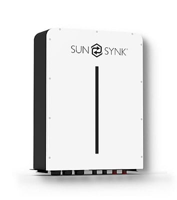 5.0 kW SUNSYNK Hybrid Combo, c/w 2 x 5.12 kWh Wall Mount Lithium Batteries 5.0 kW SUNSYNK Hybrid Combo, c/w 2 x 5.12 kWh Wall Mount Lithium Batteries