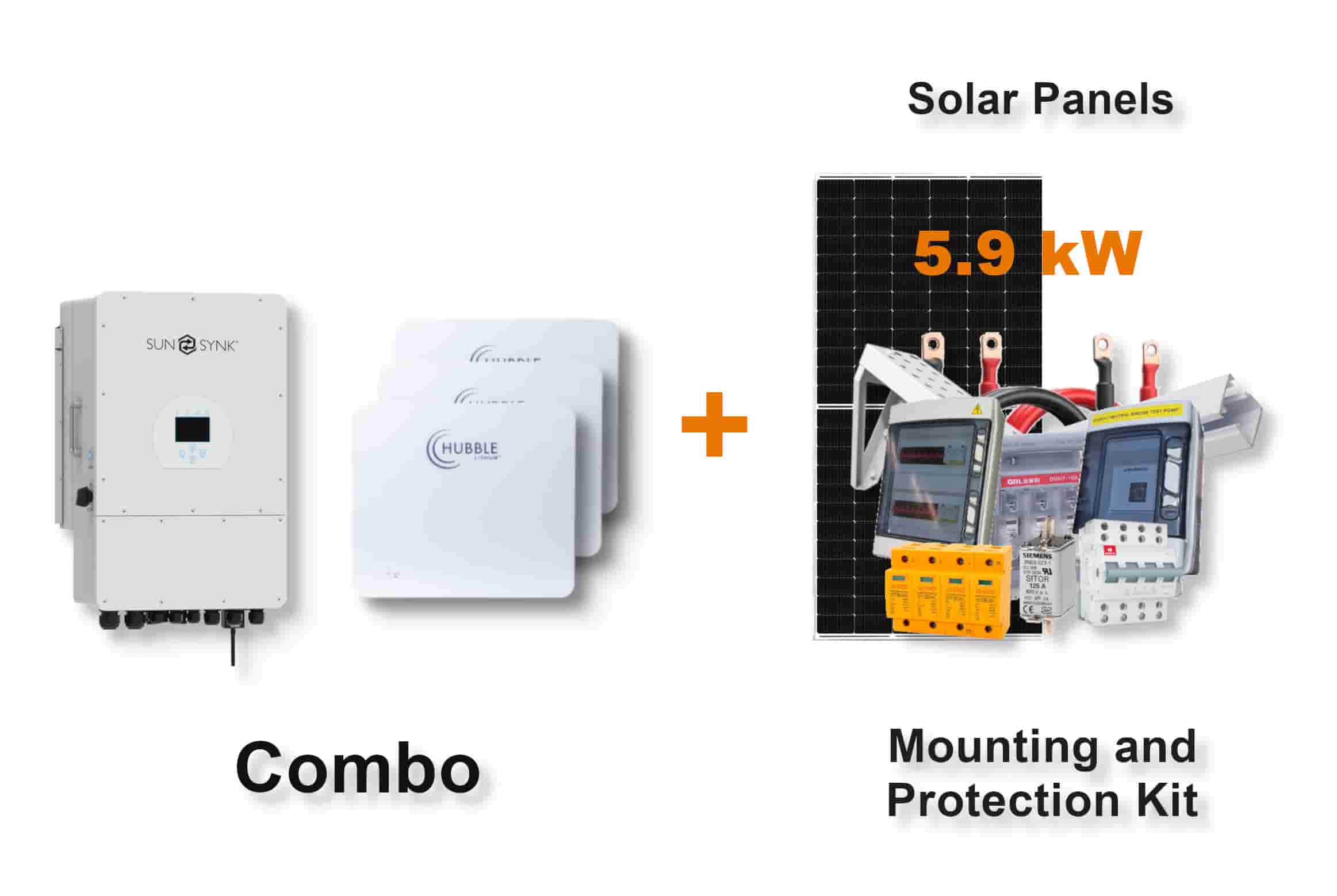 12.0 kW SUNSYNK 3-Phase Hybrid - HUBBLE Combo, c/w 3x 10.0 kWh Lithium Batteries 12.0 kW SUNSYNK 3-Phase Hybrid - HUBBLE Combo, c/w 3x 10.0 kWh Lithium Batteries