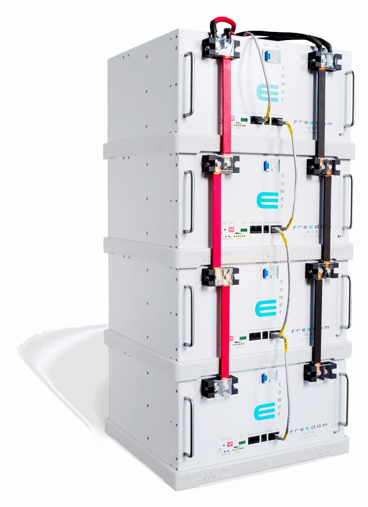 8.0 kW SUNSYNK Hybrid - FREEDOM WON Combo, c/w 2x 5.0 kWh Lithium Batteries 8.0 kW SUNSYNK Hybrid - FREEDOM WON Combo, c/w 2x 5.0 kWh Lithium Batteries