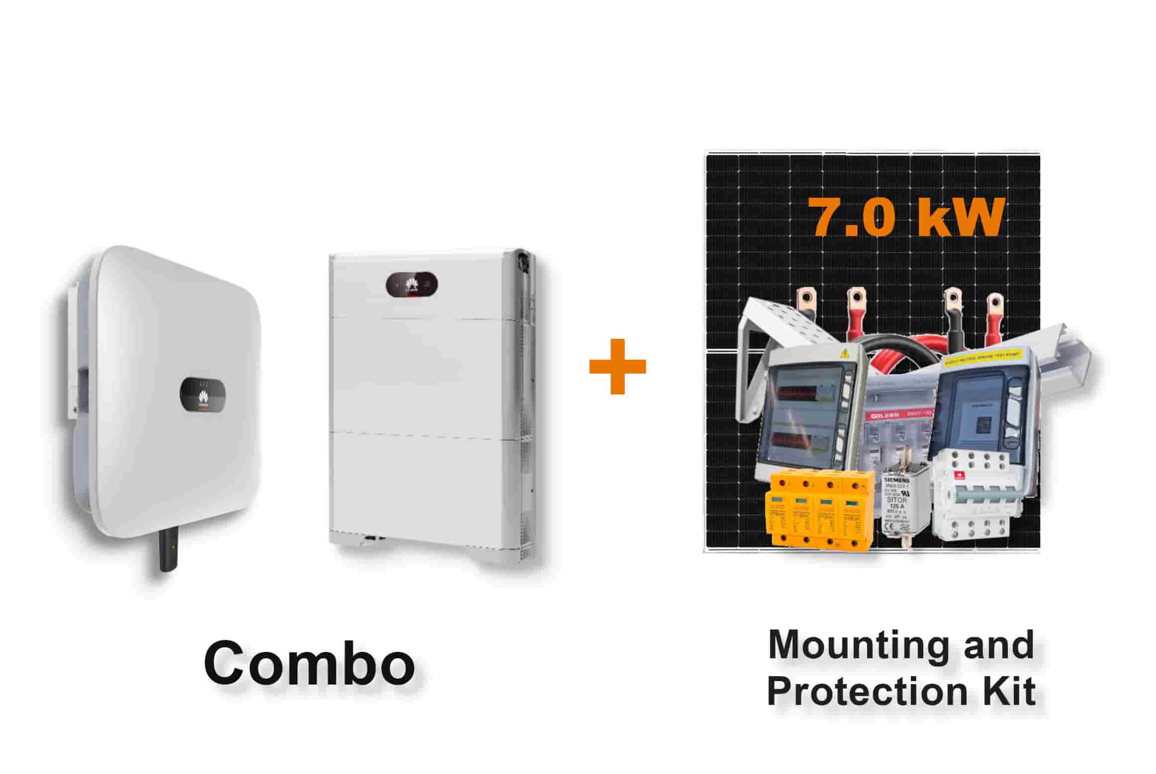 6.0 kW HUAWEI Fusion Solar 3-Phase Combo, c/w 10 kWh Floor Standing Lithium Battery 6.0 kW HUAWEI Fusion Solar 3-Phase Combo, c/w 10 kWh Floor Standing Lithium Battery