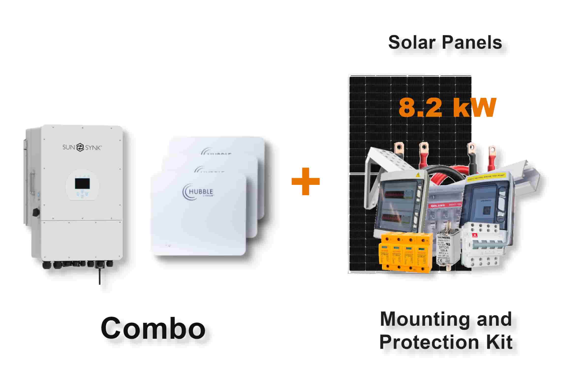 12.0 kW SUNSYNK 3-Phase Hybrid - HUBBLE Combo, c/w 3x 10.0 kWh Lithium Batteries 12.0 kW SUNSYNK 3-Phase Hybrid - HUBBLE Combo, c/w 3x 10.0 kWh Lithium Batteries