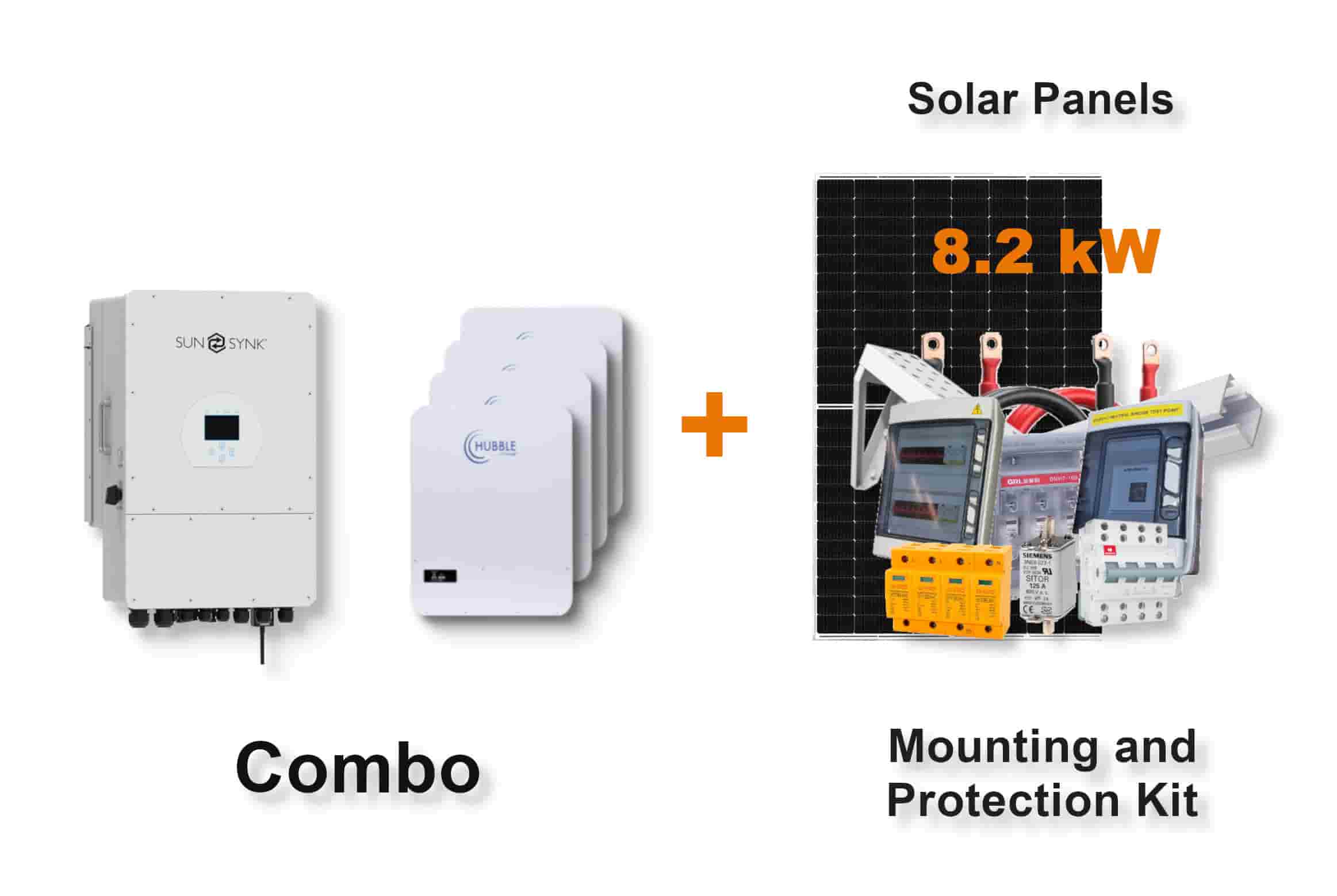 12.0 kW SUNSYNK 3-Phase Hybrid - HUBBLE Combo, c/w 4x 5.12 kWh Lithium Batteries 12.0 kW SUNSYNK 3-Phase Hybrid - HUBBLE Combo, c/w 4x 5.12 kWh Lithium Batteries