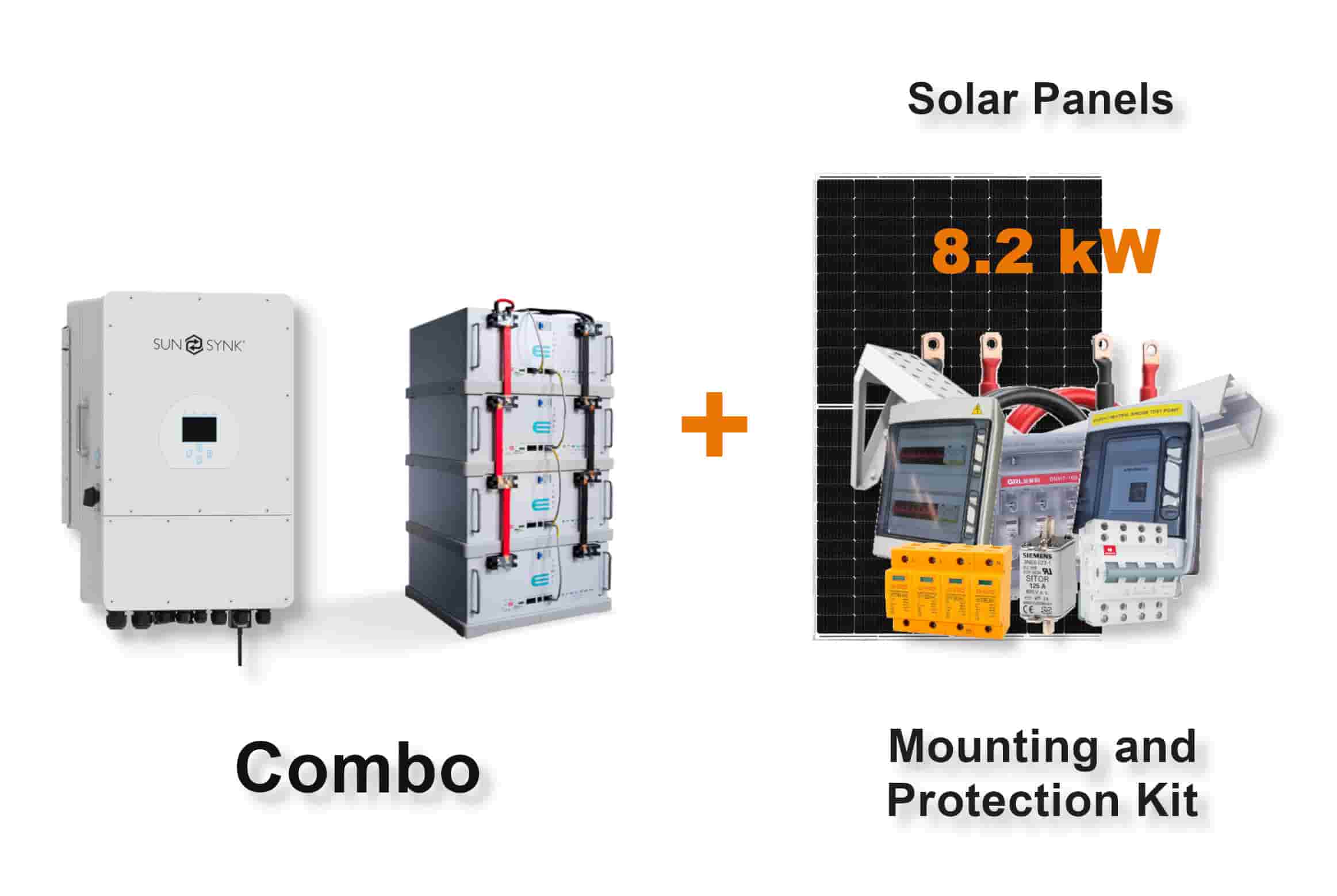 12.0 kW SUNSYNK 3-Phase Hybrid - FREEDOM WON Combo, c/w 4x 5.0 kWh Lithium Batteries 12.0 kW SUNSYNK 3-Phase Hybrid - FREEDOM WON Combo, c/w 4x 5.0 kWh Lithium Batteries