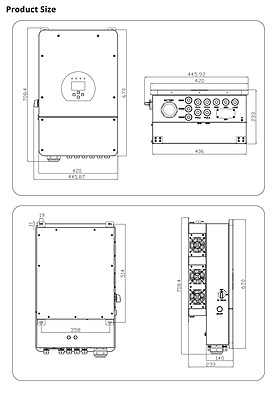 8.0 kW SUNSYNK Hybrid - REVOV Combo, c/w 2x 5.12 kWh Lithium Batteries 8.0 kW SUNSYNK Hybrid - REVOV Combo, c/w 2x 5.12 kWh Lithium Batteries