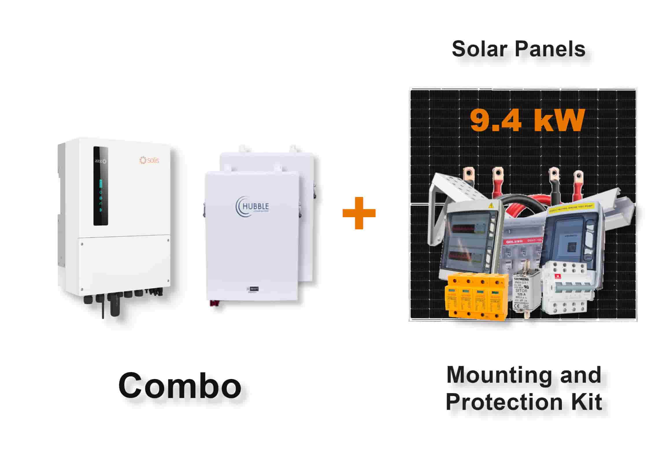 6.0 kW SOLIS S6 Hybrid - HUBBLE Combo, c/w 2x 5.5 kWh Lithium Batteries 6.0 kW SOLIS S6 Hybrid - HUBBLE Combo, c/w 2x 5.5 kWh Lithium Batteries