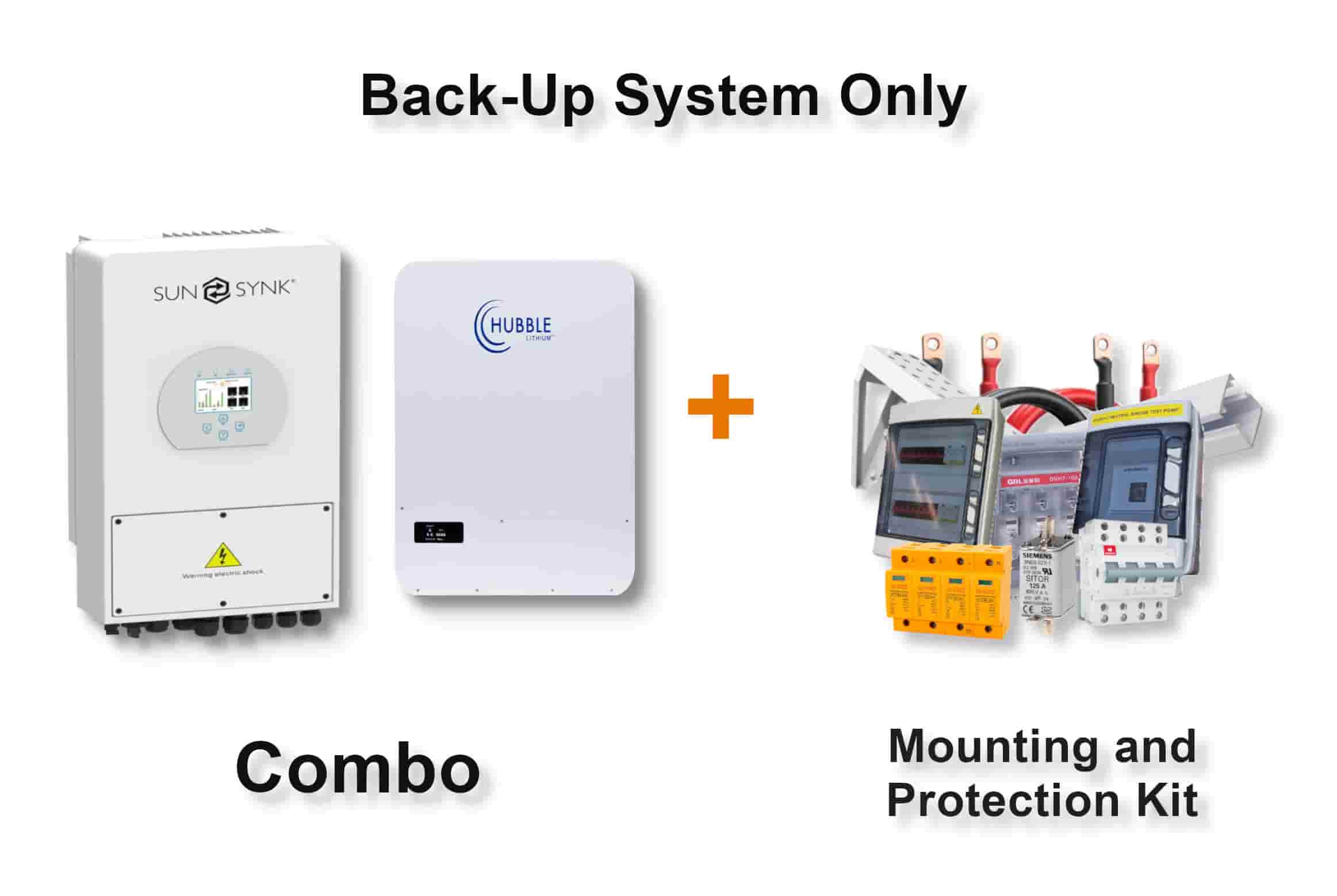 5.0 kW SUNSYNK Hybrid - HUBBLE Combo, c/w 5.12 kWh Lithium Battery 5.0 kW SUNSYNK Hybrid - HUBBLE Combo, c/w 5.12 kWh Lithium Battery