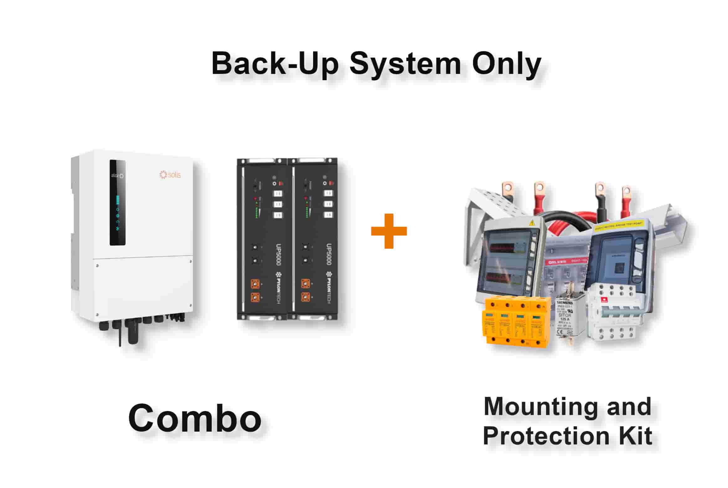 6.0 kW SOLIS S6 Hybrid - PYLONTECH Combo, c/w 2x 4.8 kWh Lithium Batteries 6.0 kW SOLIS S6 Hybrid - PYLONTECH Combo, c/w 2x 4.8 kWh Lithium Batteries