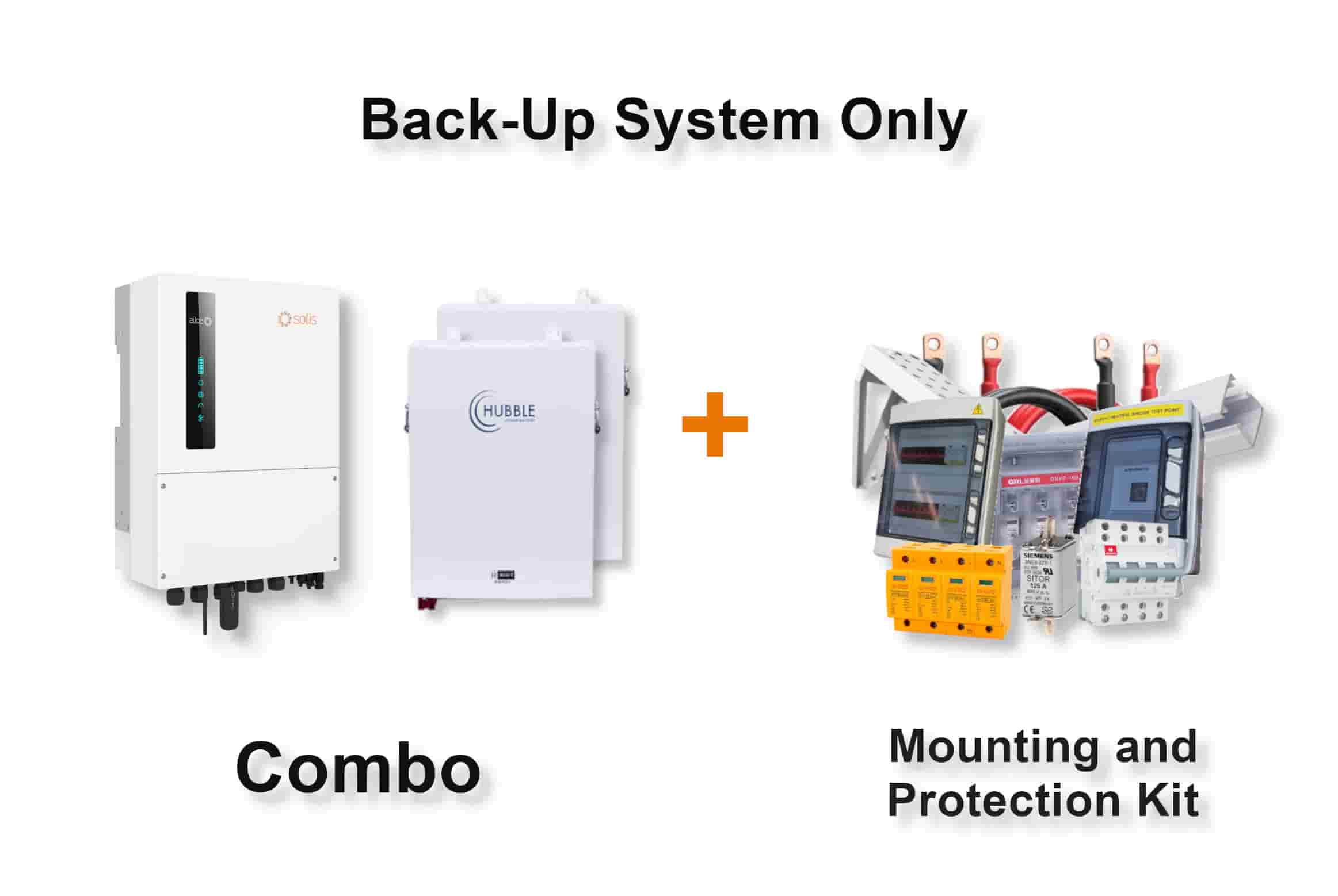 6.0 kW SOLIS S6 Hybrid - HUBBLE Combo, c/w 2x 5.5 kWh Lithium Batteries 6.0 kW SOLIS S6 Hybrid - HUBBLE Combo, c/w 2x 5.5 kWh Lithium Batteries