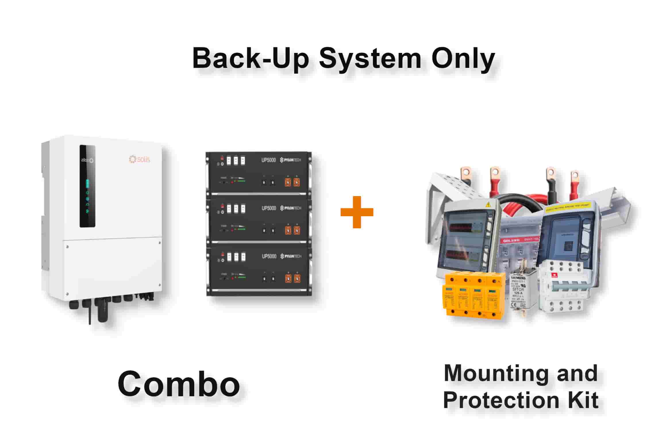 8.0 kW SOLIS S6 Hybrid Combo, c/w 3x 4.8 kWh PYLONTECH Lithium Batteries 8.0 kW SOLIS S6 Hybrid Combo, c/w 3x 4.8 kWh PYLONTECH Lithium Batteries