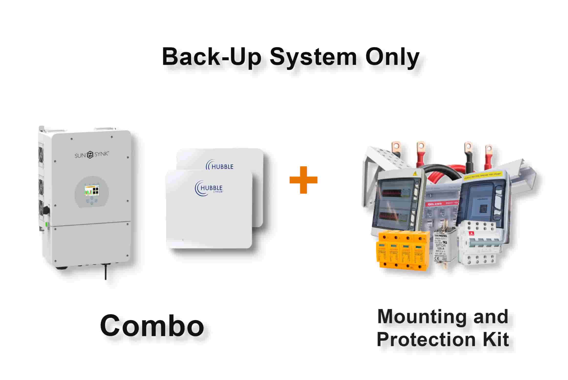 8.0 kW SUNSYNK Hybrid - HUBBLE Combo, c/w 2x 10.0 kWh Lithium Batteries 8.0 kW SUNSYNK Hybrid - HUBBLE Combo, c/w 2x 10.0 kWh Lithium Batteries