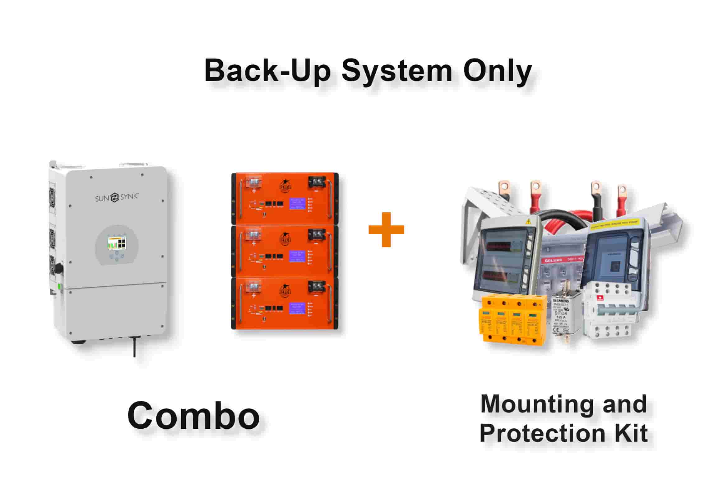 8.0 kW SUNSYNK Hybrid - REVOV Combo, c/w 3x 5.12 kWh Lithium Batteries 8.0 kW SUNSYNK Hybrid - REVOV Combo, c/w 3x 5.12 kWh Lithium Batteries