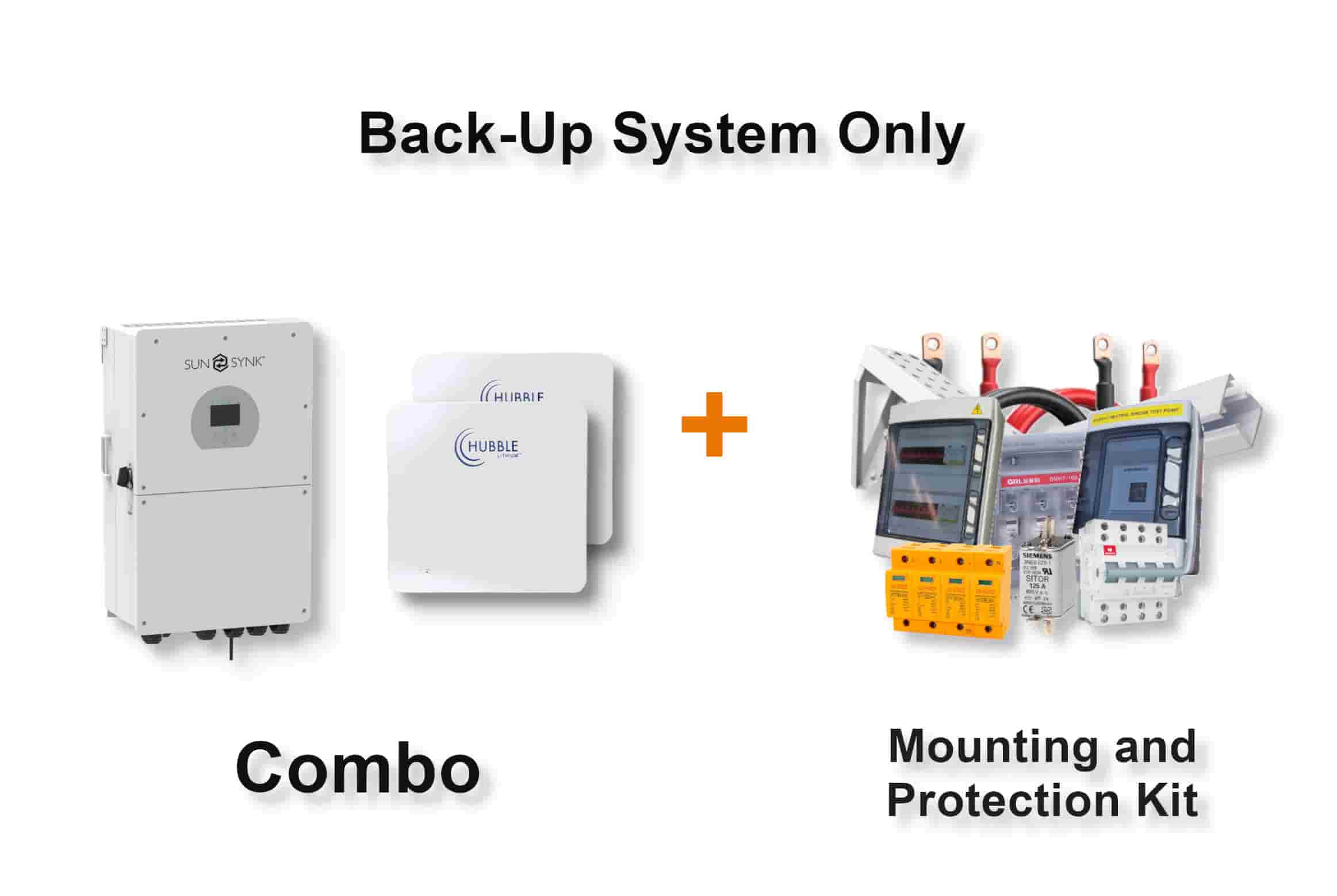 16.0 kW SUNSYNK Hybrid - HUBBLE Combo, c/w 2x 10.0 kWh Lithium Batteries 16.0 kW SUNSYNK Hybrid - HUBBLE Combo, c/w 2x 10.0 kWh Lithium Batteries