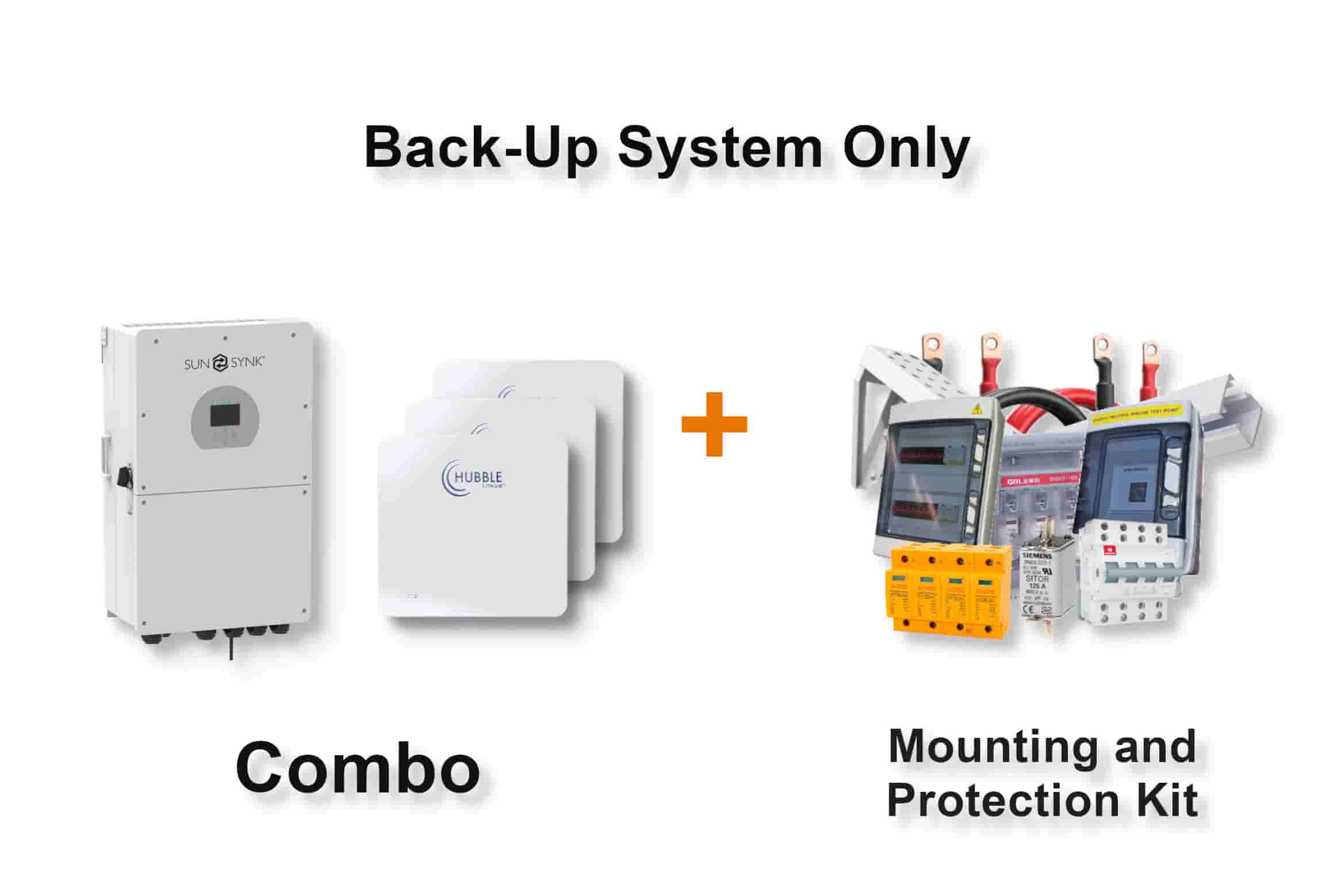 16.0 kW SUNSYNK Hybrid - HUBBLE Combo, c/w 3x 10.0 kWh Lithium Batteries 16.0 kW SUNSYNK Hybrid - HUBBLE Combo, c/w 3x 10.0 kWh Lithium Batteries