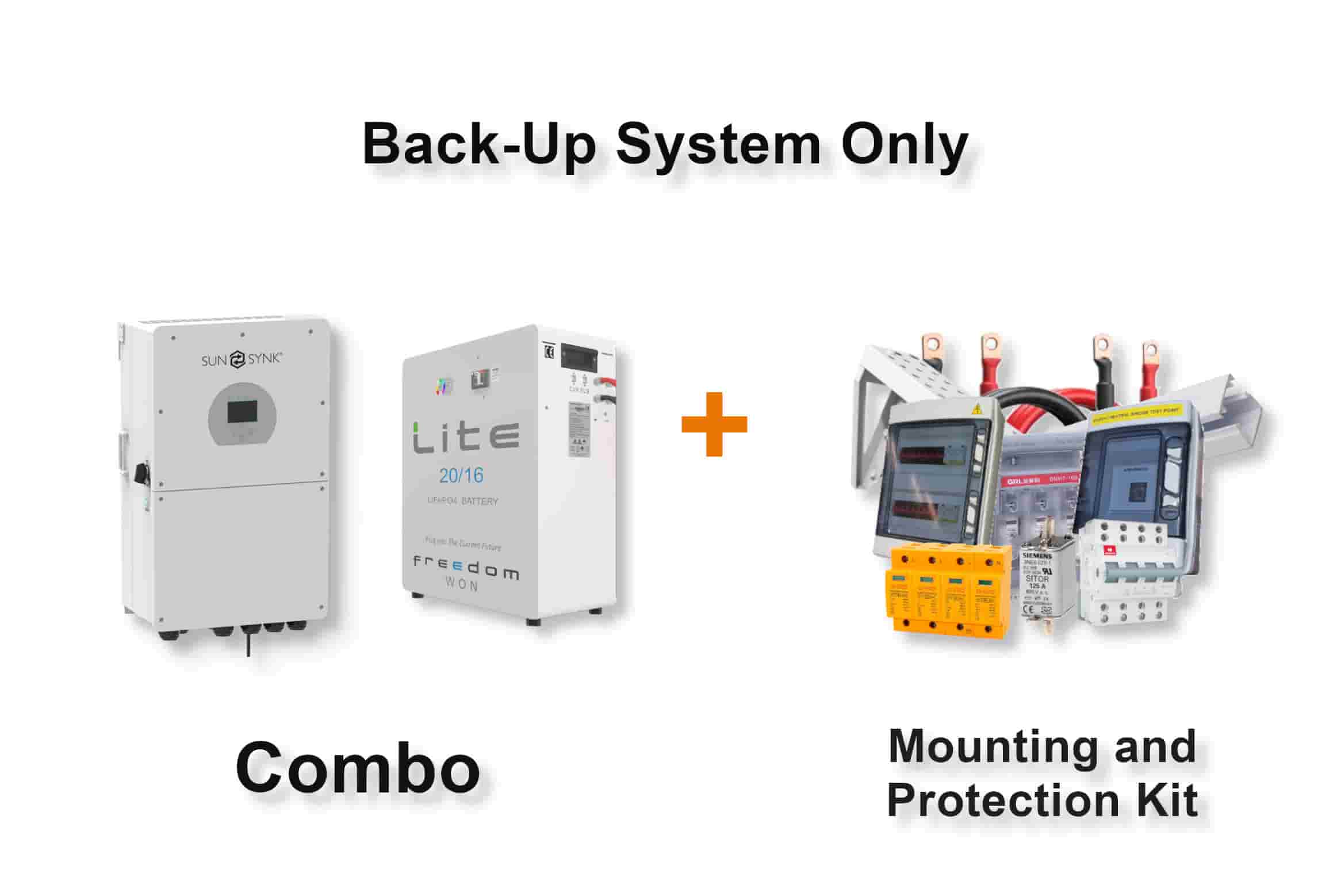 16.0 kW SUNSYNK Hybrid - FREEDOM WON Combo, c/w 20 kWh Floor Standing Lithium Battery 16.0 kW SUNSYNK Hybrid - FREEDOM WON Combo, c/w 20 kWh Floor Standing Lithium Battery