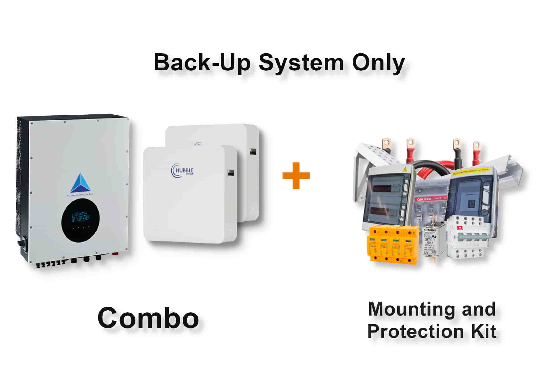 12.0 kW Blue Mountain 3-Phase Hybrid - HUBBLE Combo, c/w 2 x 10.0 kWh Lithium Batteries 12.0 kW Blue Mountain 3-Phase Hybrid - HUBBLE Combo, c/w 2 x 10.0 kWh Lithium Batteries