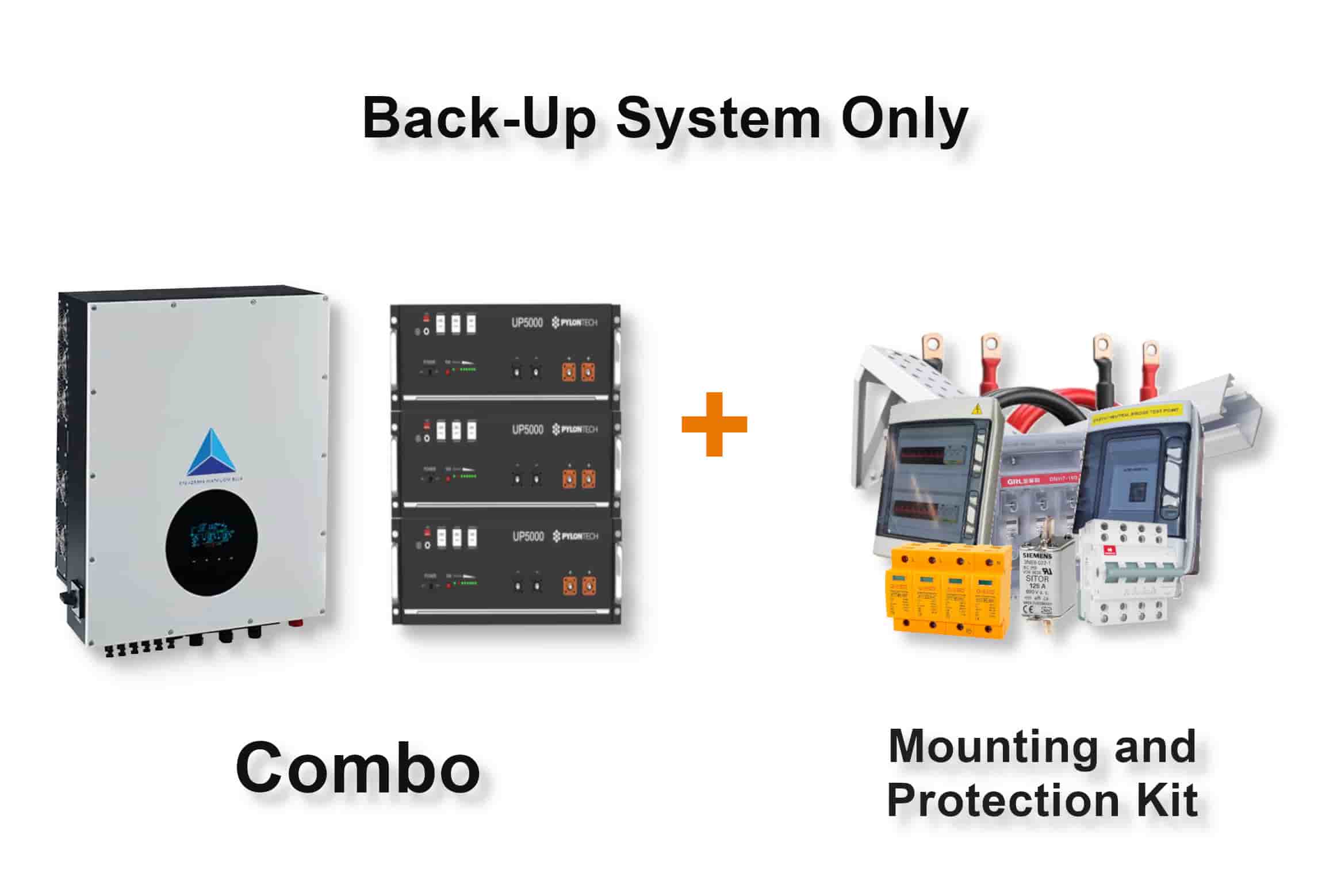 12.0 kW Blue Mountain 3-Phase Hybrid - PYLONTECH Combo, c/w 3x 4.8 kWh Lithium Batteries 12.0 kW Blue Mountain 3-Phase Hybrid - PYLONTECH Combo, c/w 3x 4.8 kWh Lithium Batteries