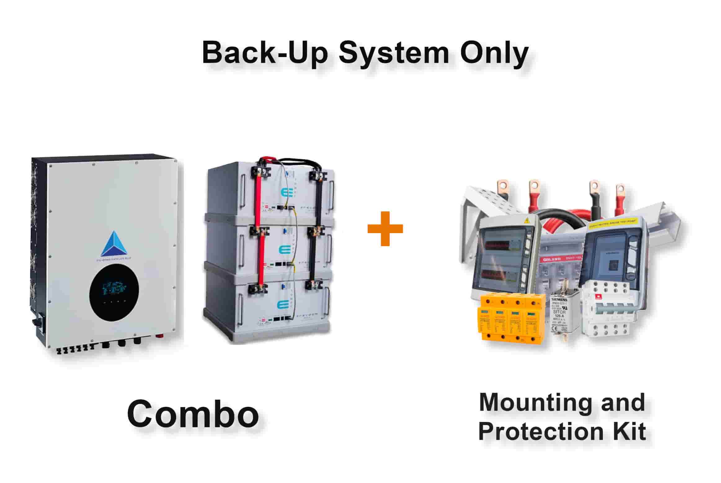 12.0 kW Blue Mountain 3-Phase Hybrid - FREEDOM WON Combo, c/w 3 x 5.0 kWh Lithium Batteries 12.0 kW Blue Mountain 3-Phase Hybrid - FREEDOM WON Combo, c/w 3 x 5.0 kWh Lithium Batteries
