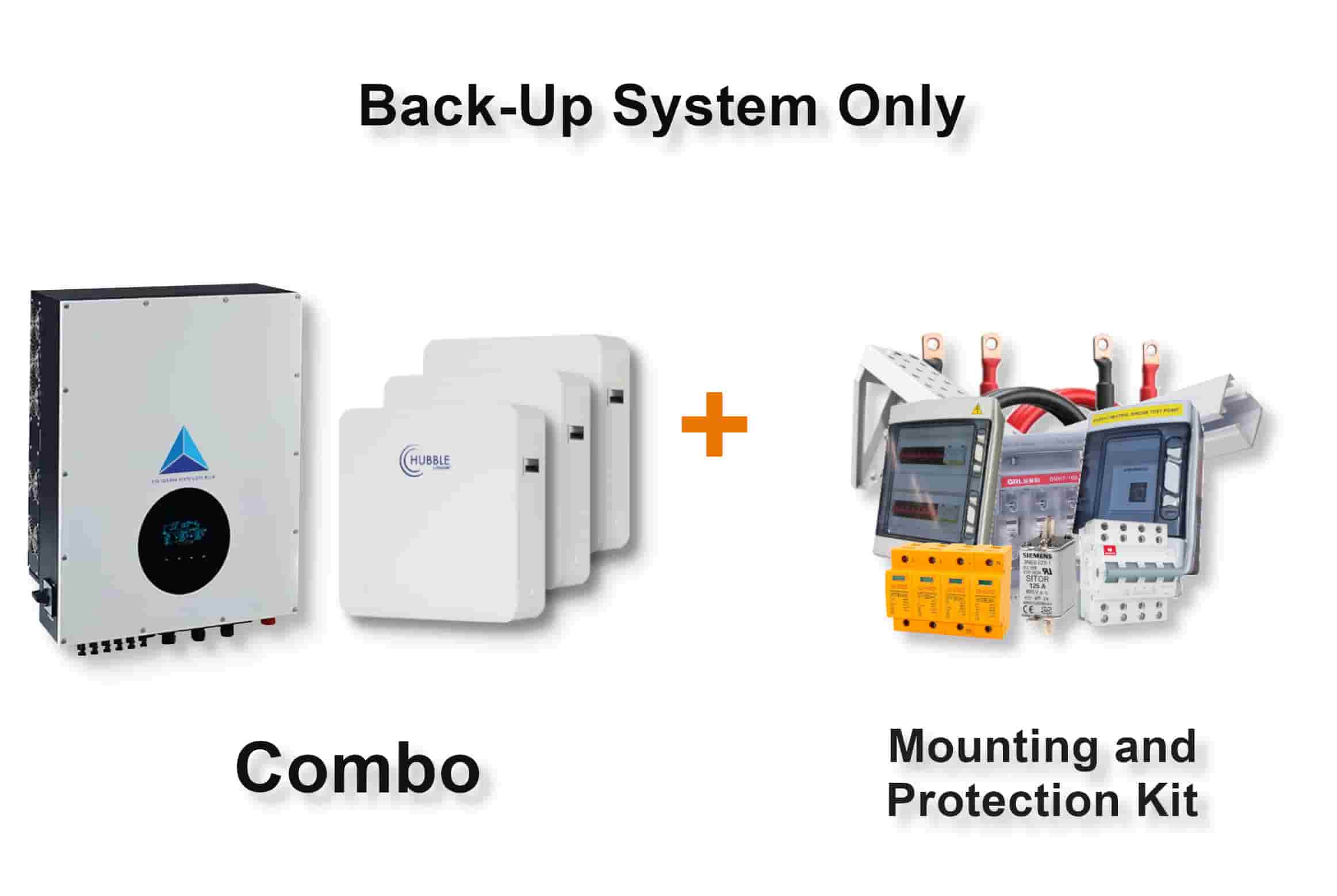 12.0 kW Blue Mountain 3-Phase Hybrid - HUBBLE Combo, c/w 3 x 10.0 kWh Lithium Batteries 12.0 kW Blue Mountain 3-Phase Hybrid - HUBBLE Combo, c/w 3 x 10.0 kWh Lithium Batteries