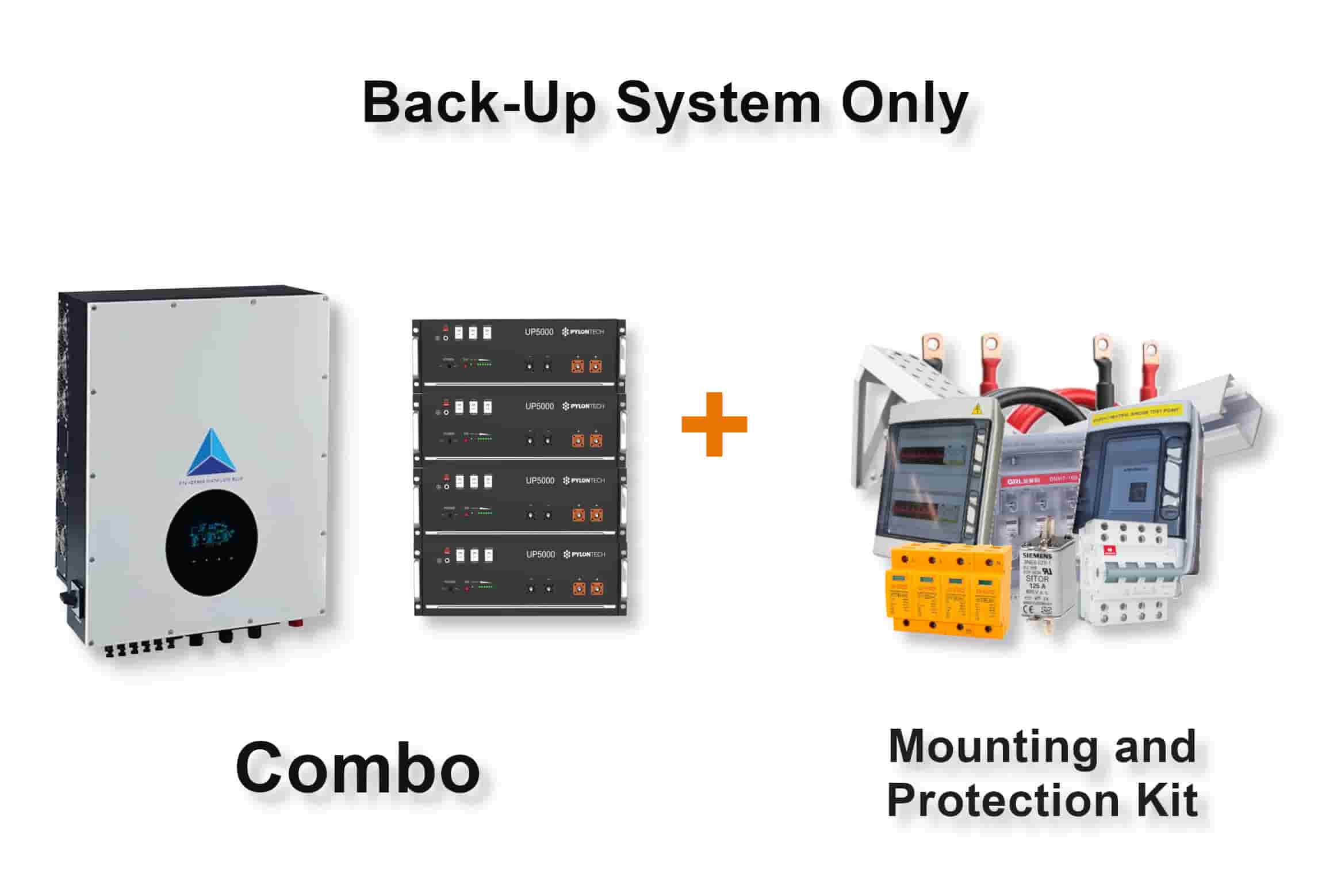 12.0 kW Blue Mountain 3-Phase Hybrid - PYLONTECH Combo, c/w 4x 4.8 kWh Lithium Batteries 12.0 kW Blue Mountain 3-Phase Hybrid - PYLONTECH Combo, c/w 4x 4.8 kWh Lithium Batteries