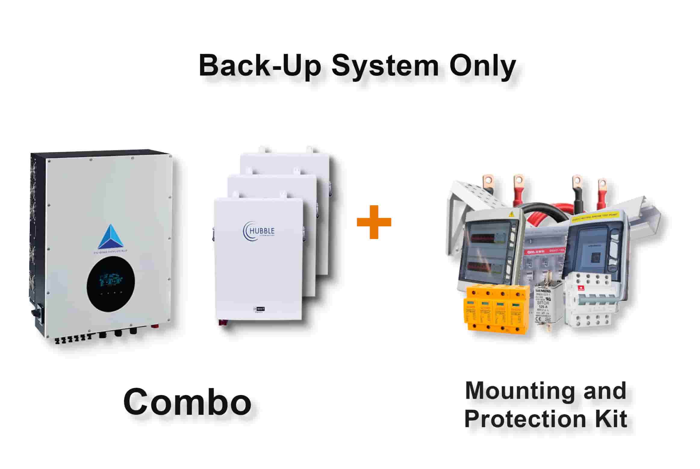 15.0 kW Blue Mountain 3-Phase Hybrid - HUBBLE Combo, c/w 3x 5.5 kWh Lithium Batteries 15.0 kW Blue Mountain 3-Phase Hybrid - HUBBLE Combo, c/w 3x 5.5 kWh Lithium Batteries