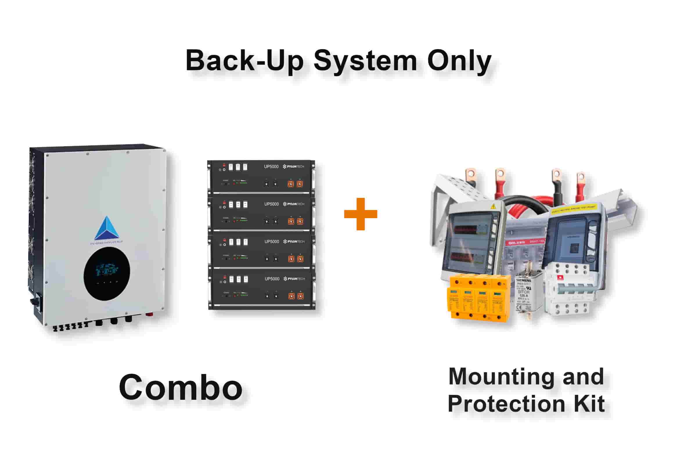 15.0 kW Blue Mountain 3-Phase Hybrid - PYLONTECH Combo, c/w 4x 4.8 kWh Lithium Batteries 15.0 kW Blue Mountain 3-Phase Hybrid - PYLONTECH Combo, c/w 4x 4.8 kWh Lithium Batteries