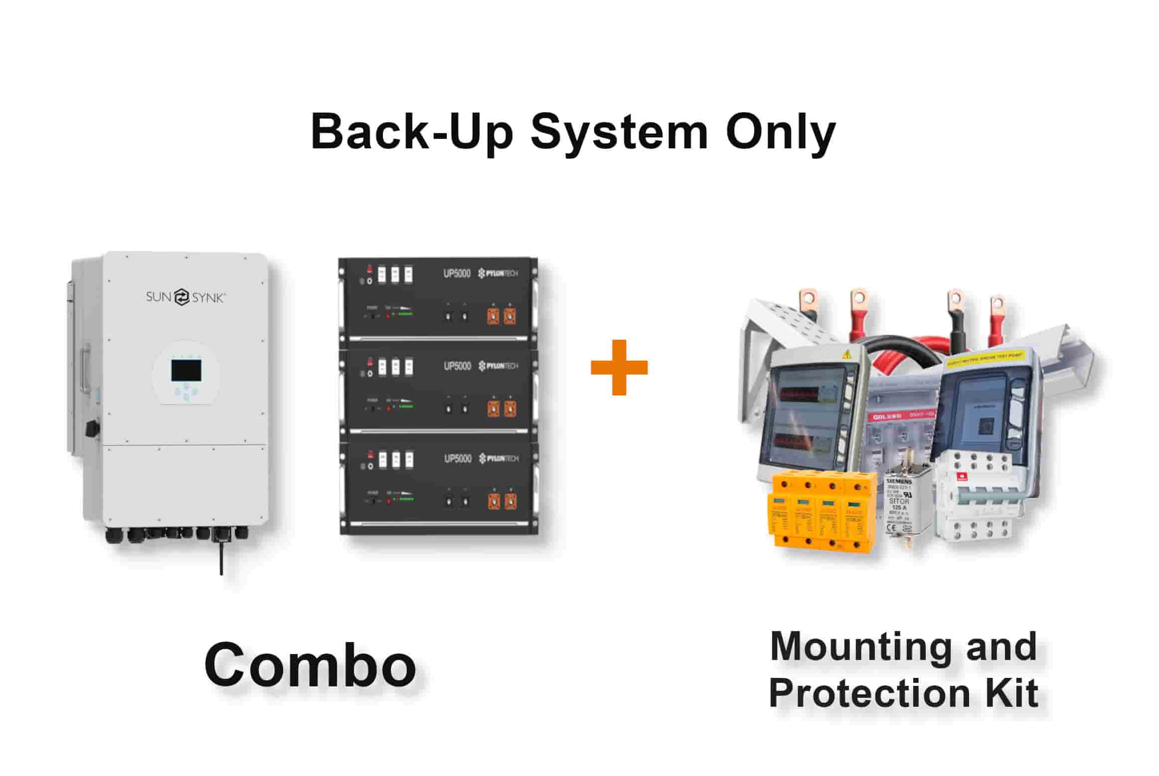 12.0 kW SUNSYNK 3-Phase Hybrid - PYLONTECH Combo, c/w 3x 4.8 kWh Lithium Batteries 12.0 kW SUNSYNK 3-Phase Hybrid - PYLONTECH Combo, c/w 3x 4.8 kWh Lithium Batteries