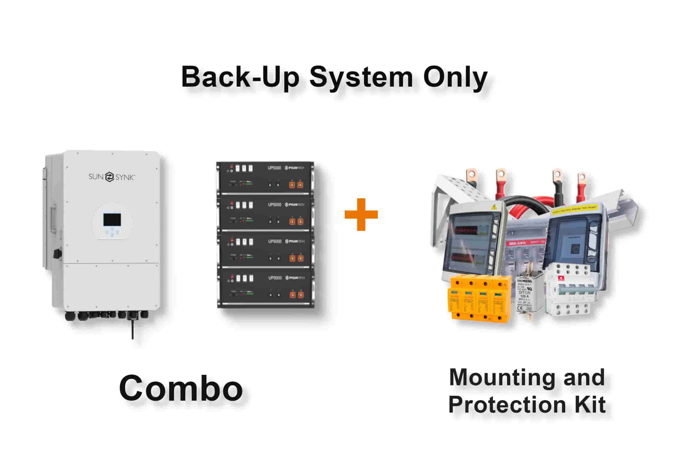 12.0 kW SUNSYNK 3-Phase Hybrid - PYLONTECH Combo, c/w 4x 4.8 kWh Lithium Batteries 12.0 kW SUNSYNK 3-Phase Hybrid - PYLONTECH Combo, c/w 4x 4.8 kWh Lithium Batteries