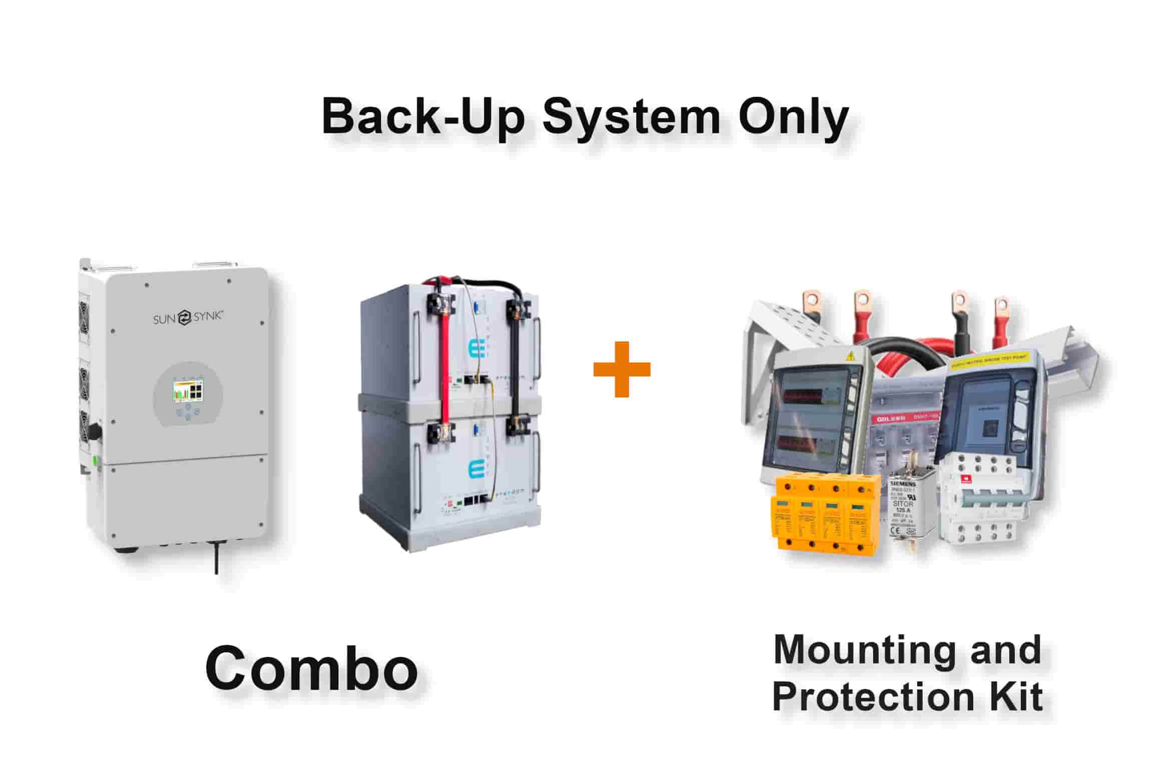 8.0 kW SUNSYNK Hybrid - FREEDOM WON Combo, c/w 2x 5.0 kWh Lithium Batteries 8.0 kW SUNSYNK Hybrid - FREEDOM WON Combo, c/w 2x 5.0 kWh Lithium Batteries