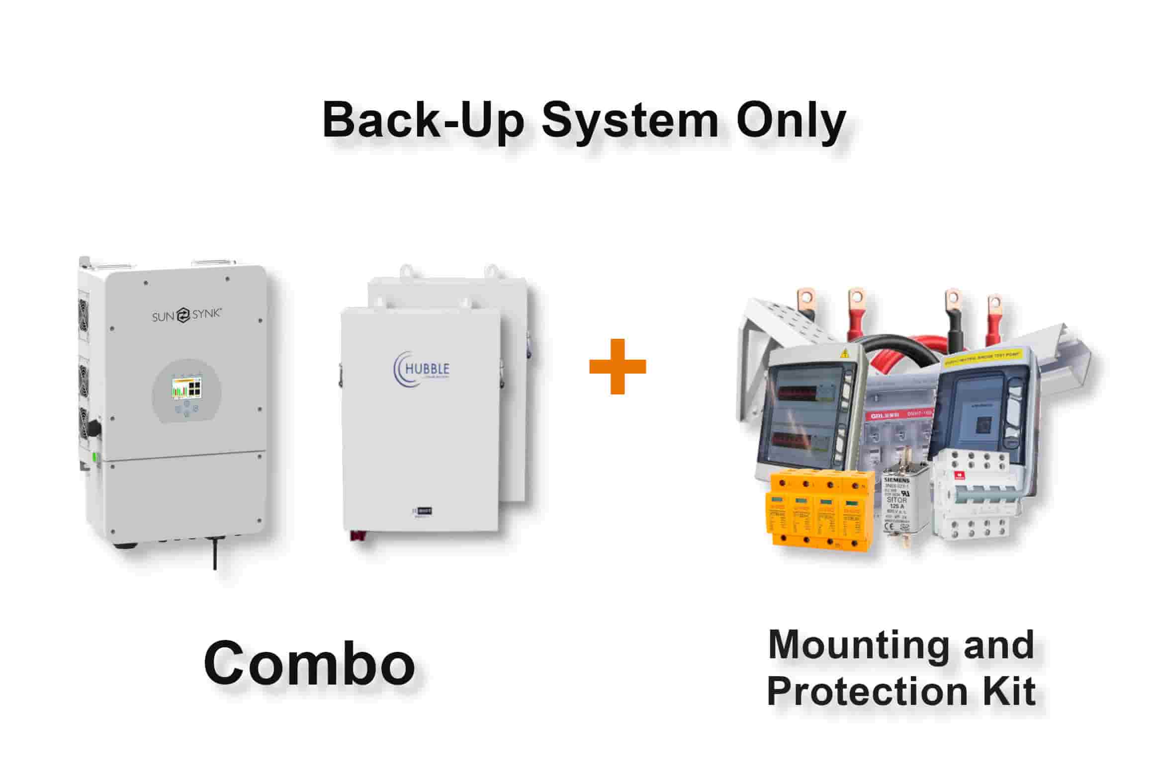 8.0 kW SUNSYNK Hybrid - HUBBLE Combo, c/w 2x 5.5 kWh Lithium Batteries 8.0 kW SUNSYNK Hybrid - HUBBLE Combo, c/w 2x 5.5 kWh Lithium Batteries